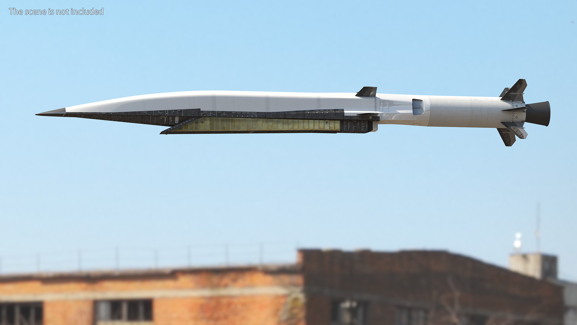 3D Hypersonic Cruise Missile3M22 Zircon