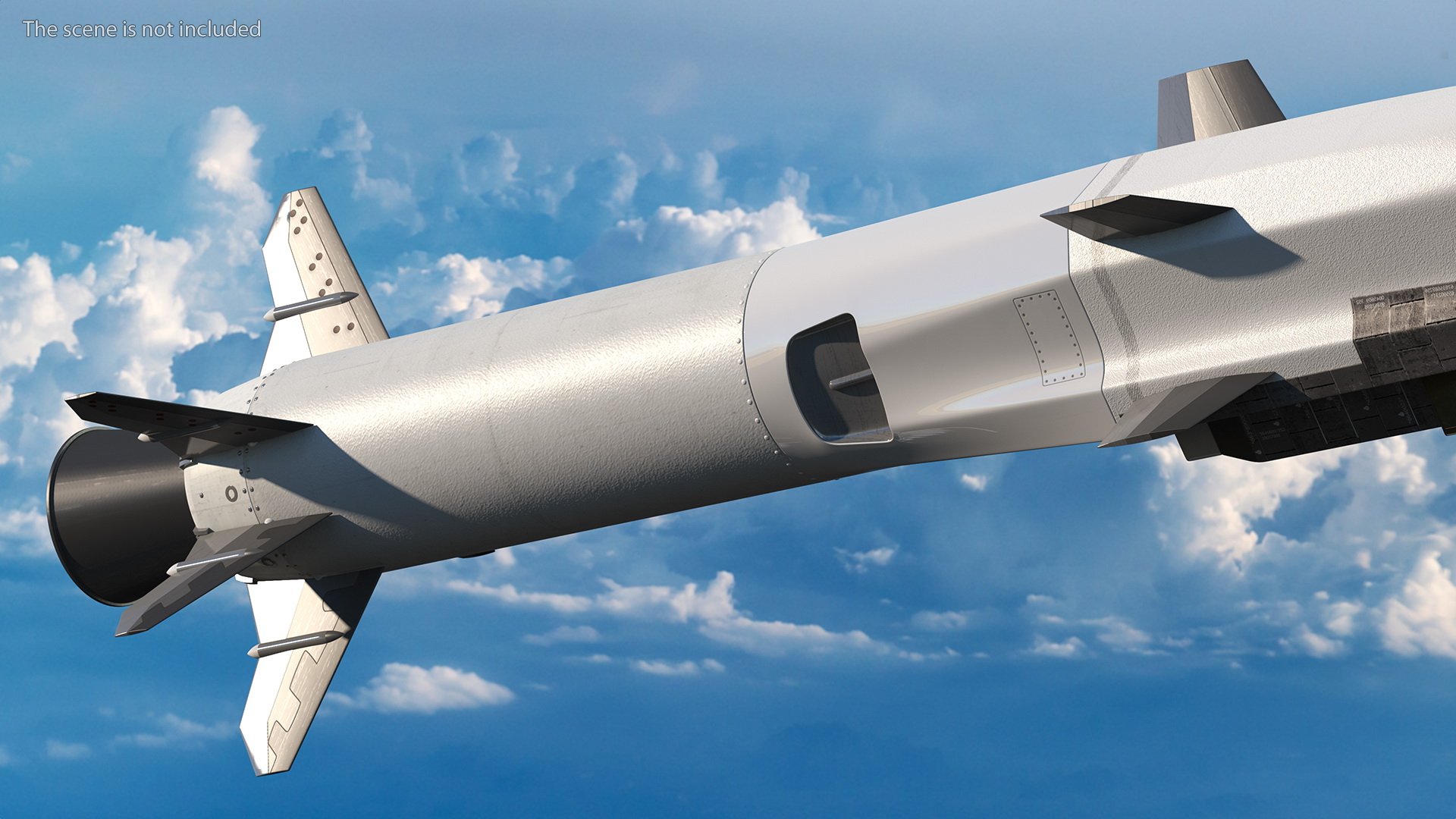3D Hypersonic Cruise Missile3M22 Zircon