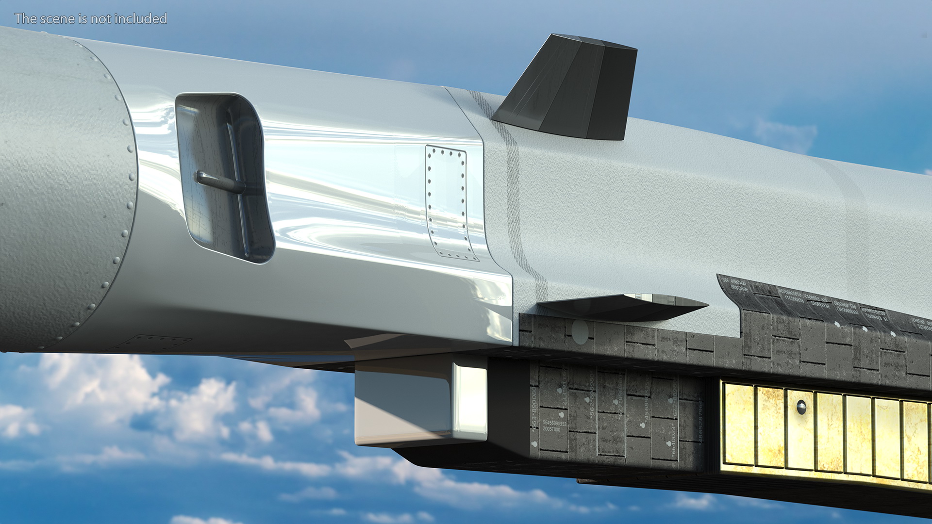 3D Hypersonic Cruise Missile3M22 Zircon