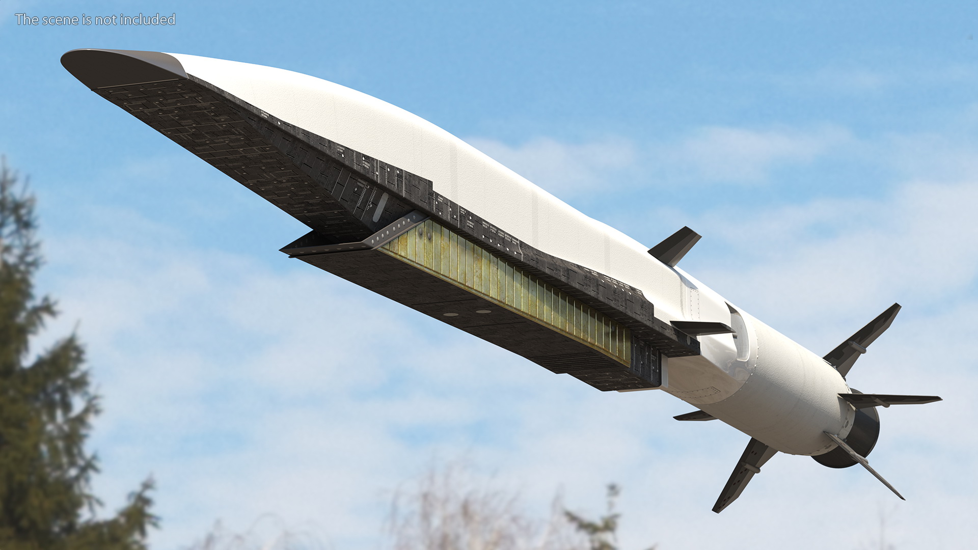 3D Hypersonic Cruise Missile3M22 Zircon