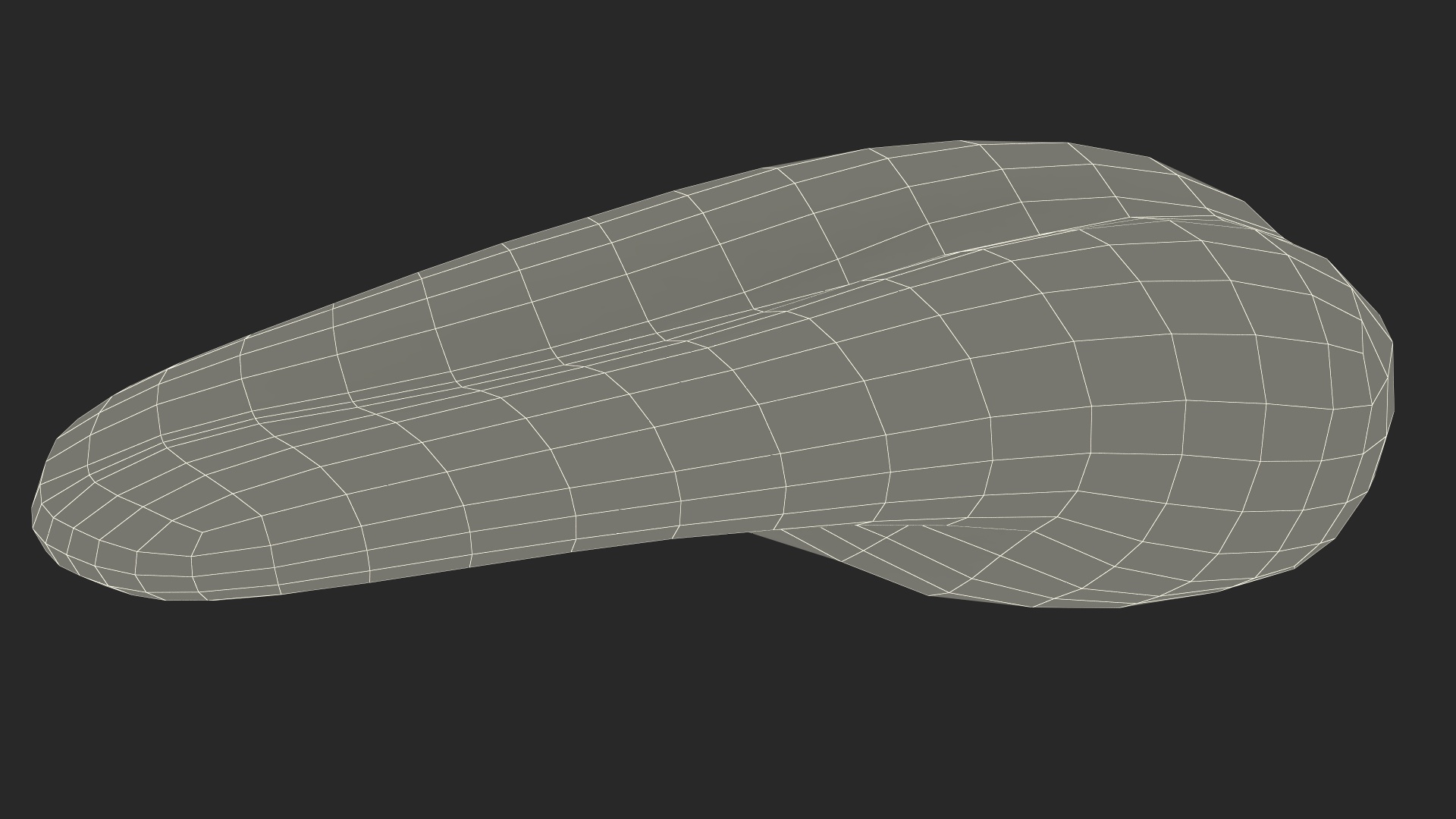 3D Human Tongue Rigged for Maya model