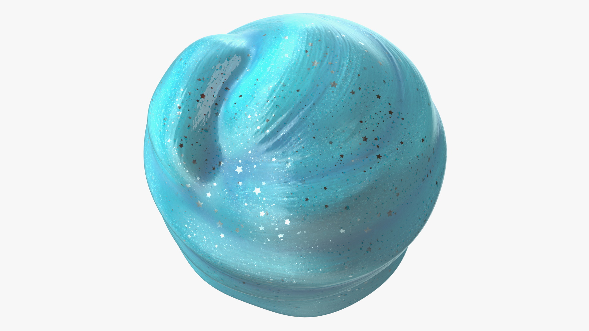 3D model Blue Toy Slimes
