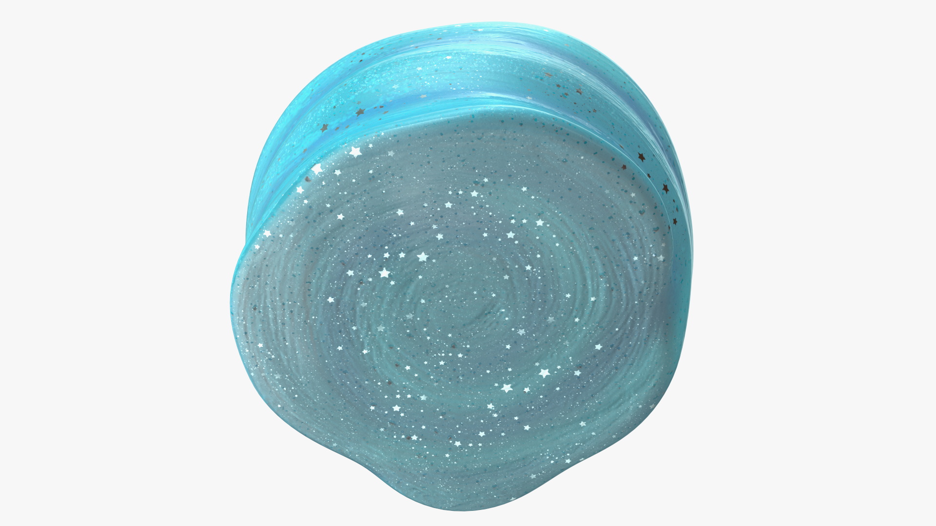 3D model Blue Toy Slimes