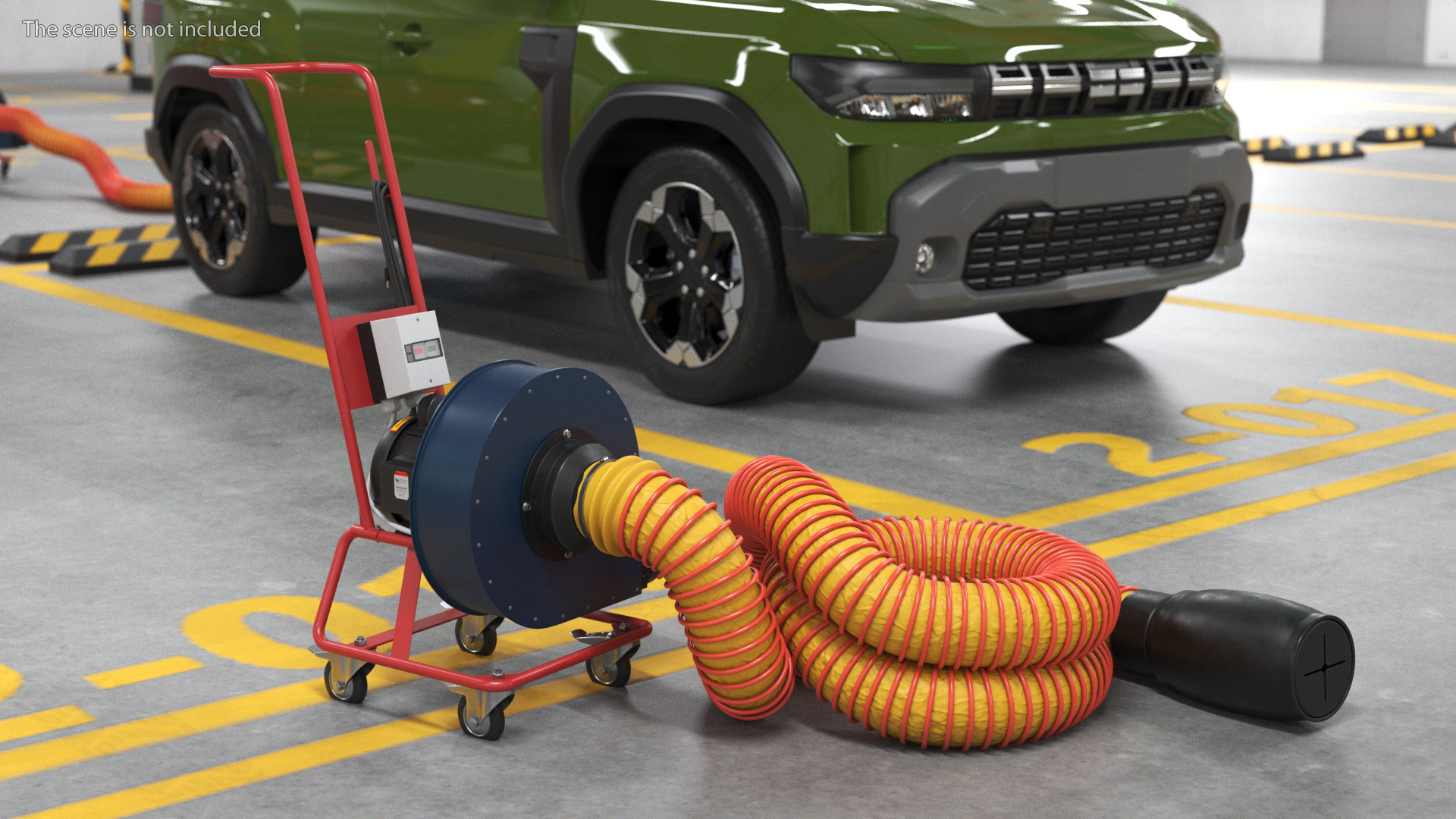 3D Car Exhaust Extractor