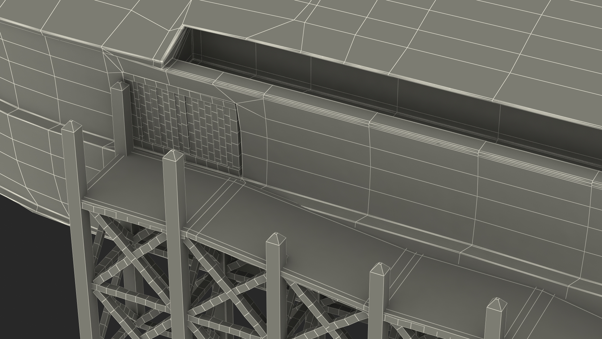 Noah Ark Dirty 3D model