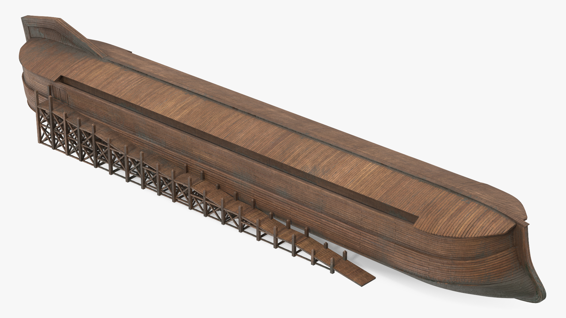Noah Ark Dirty 3D model