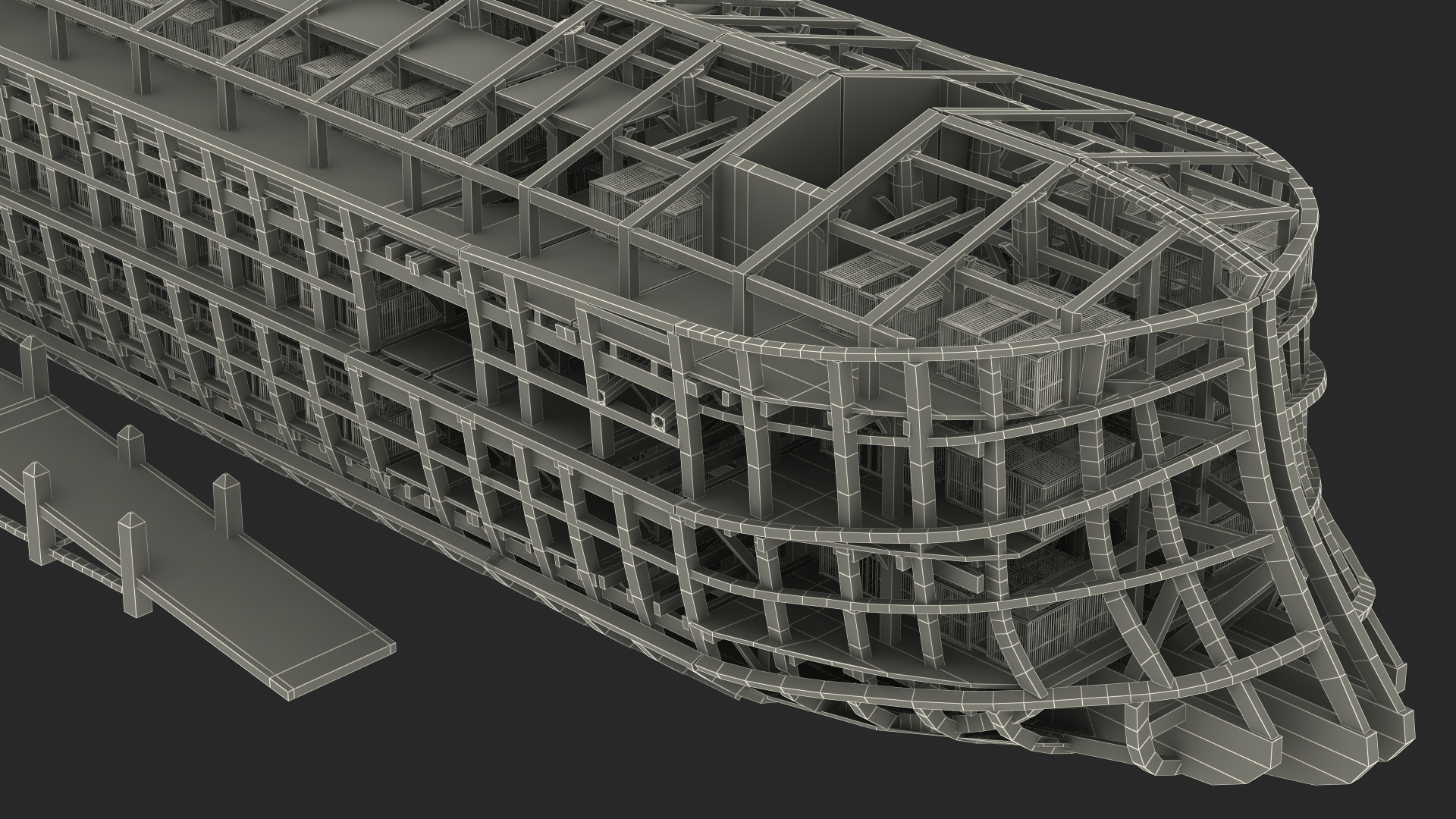 Noah Ark Dirty 3D model