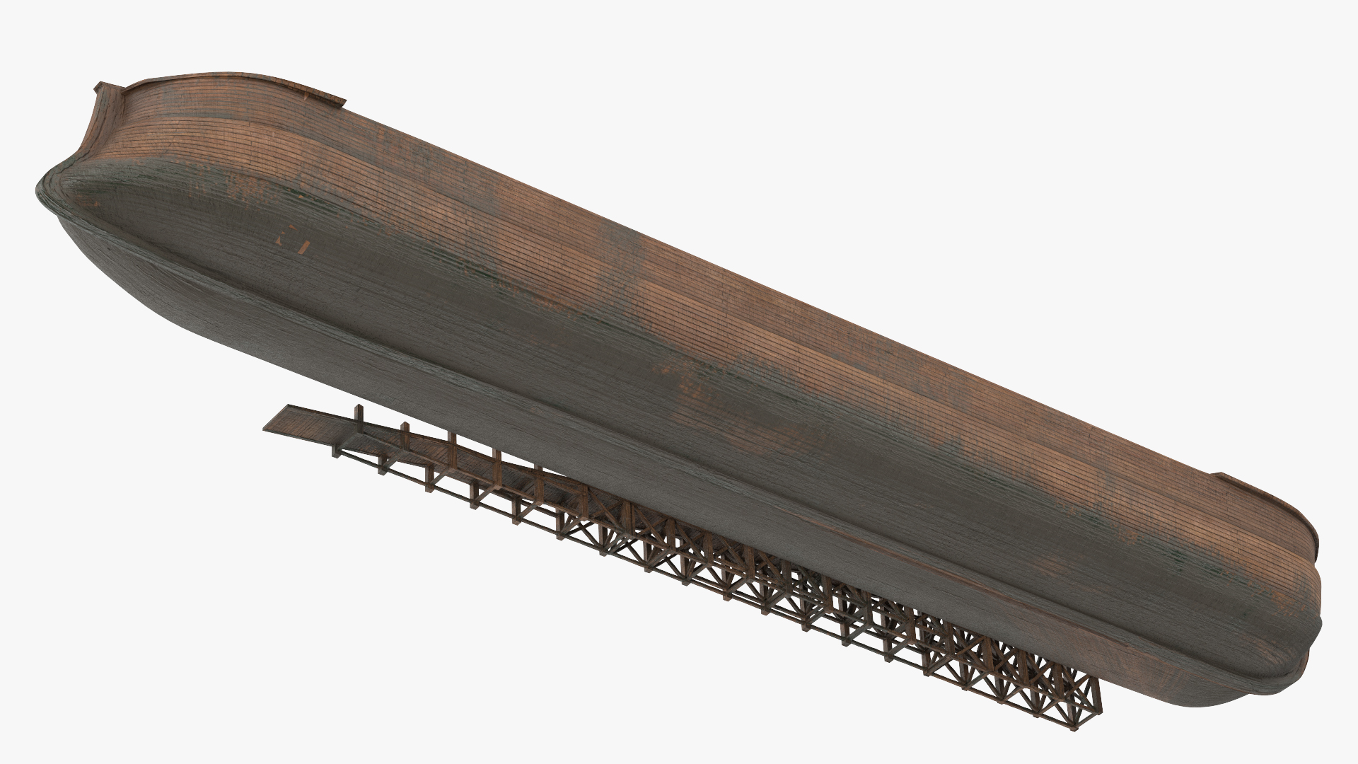 Noah Ark Dirty 3D model