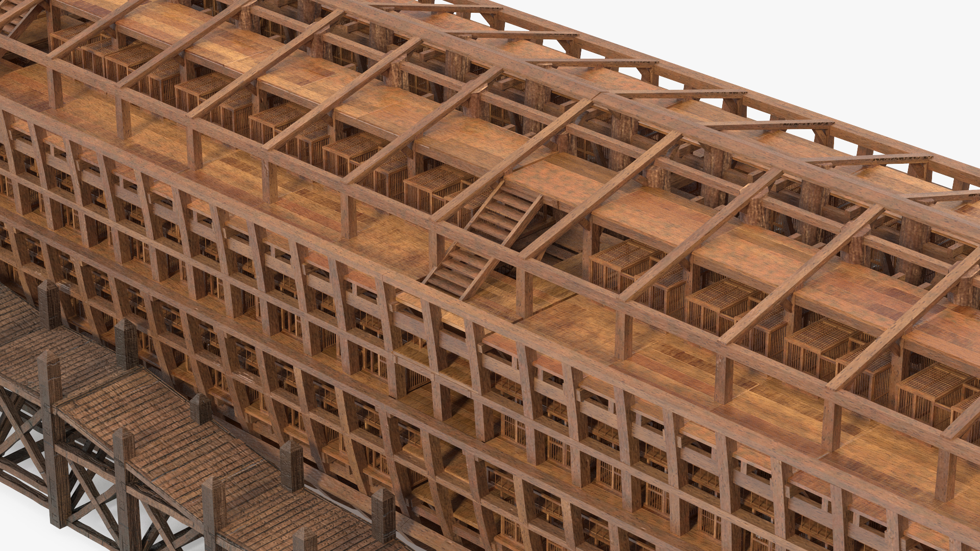 Noah Ark Dirty 3D model