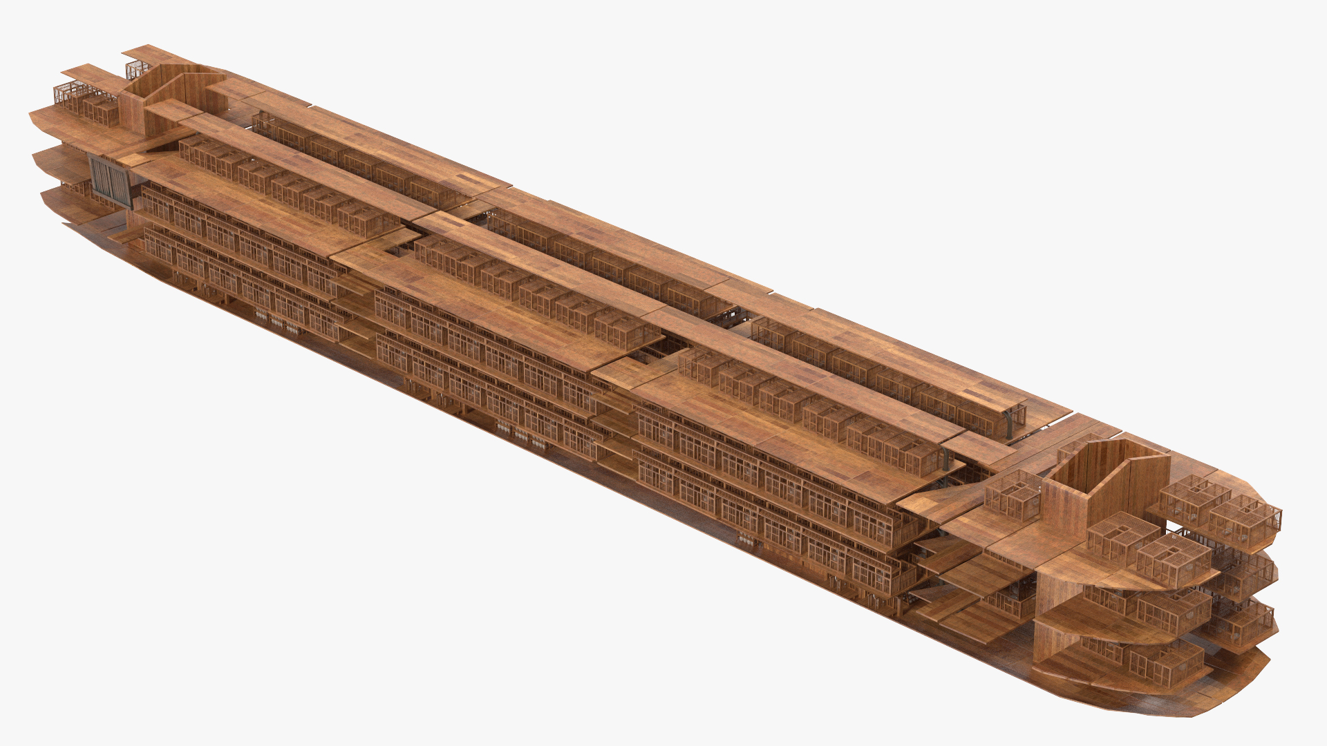 Noah Ark Dirty 3D model