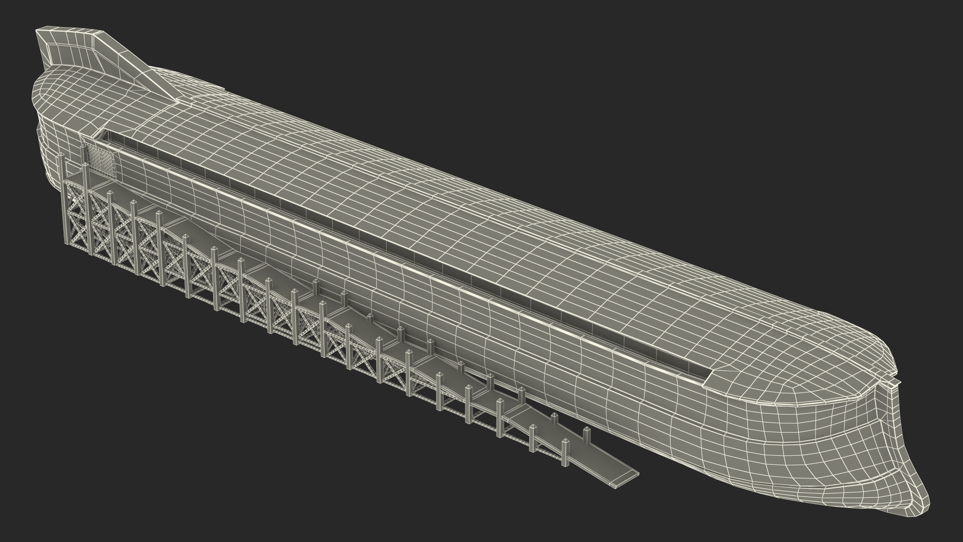 Noah Ark Dirty 3D model