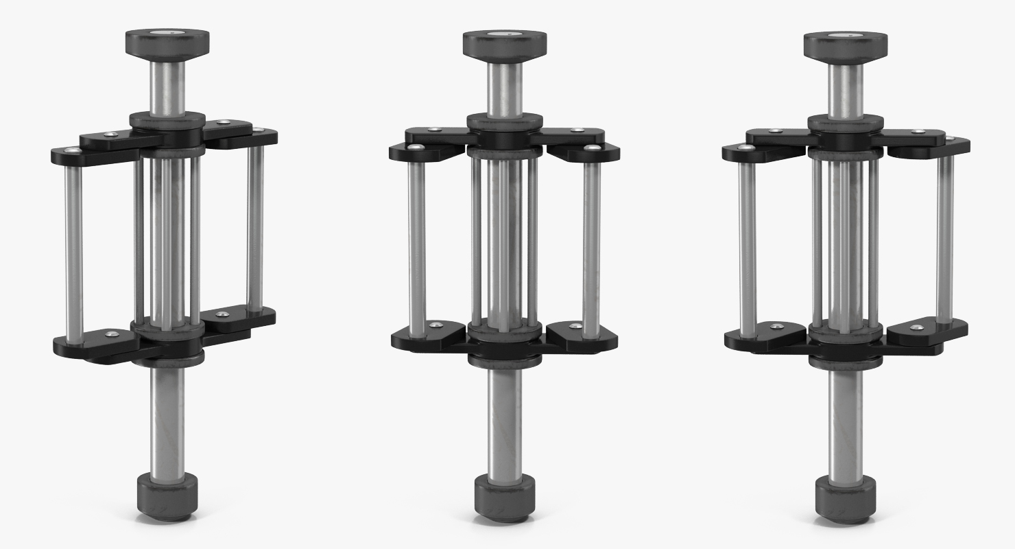 3D Industrial Painted Joint 4