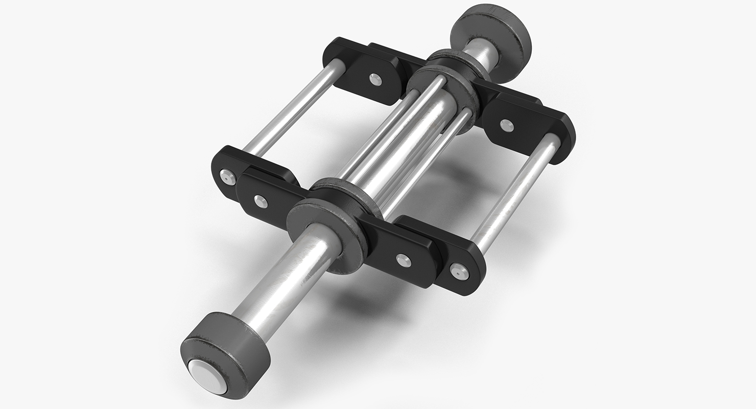 3D Industrial Painted Joint 4