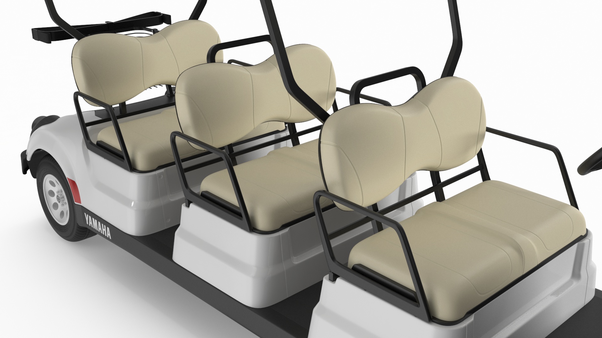 3D Six Seat Golf Electric Car Yamaha model
