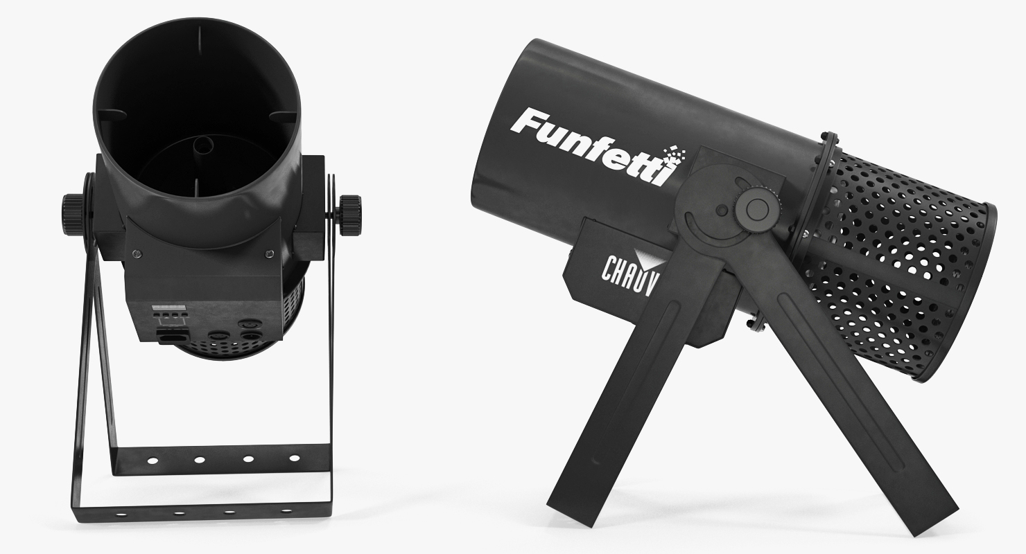 3D Confetti Machine