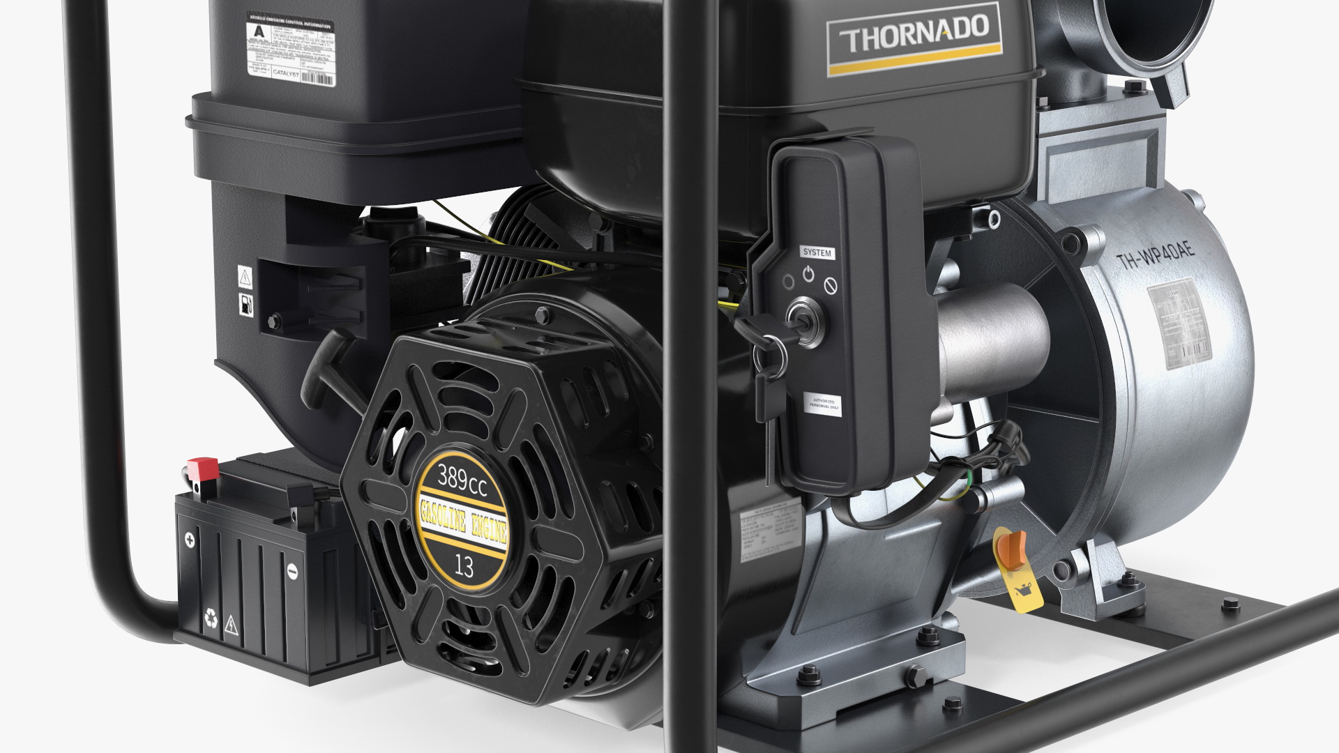 3D model Thornado Petrol Water Transfer Pump