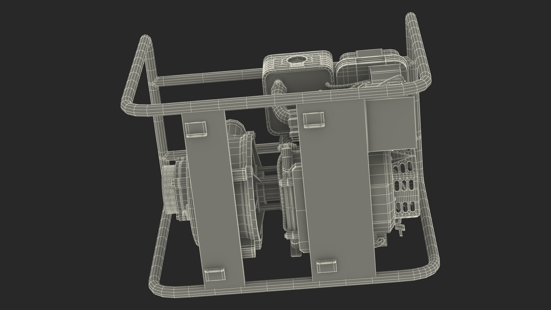 3D model Thornado Petrol Water Transfer Pump