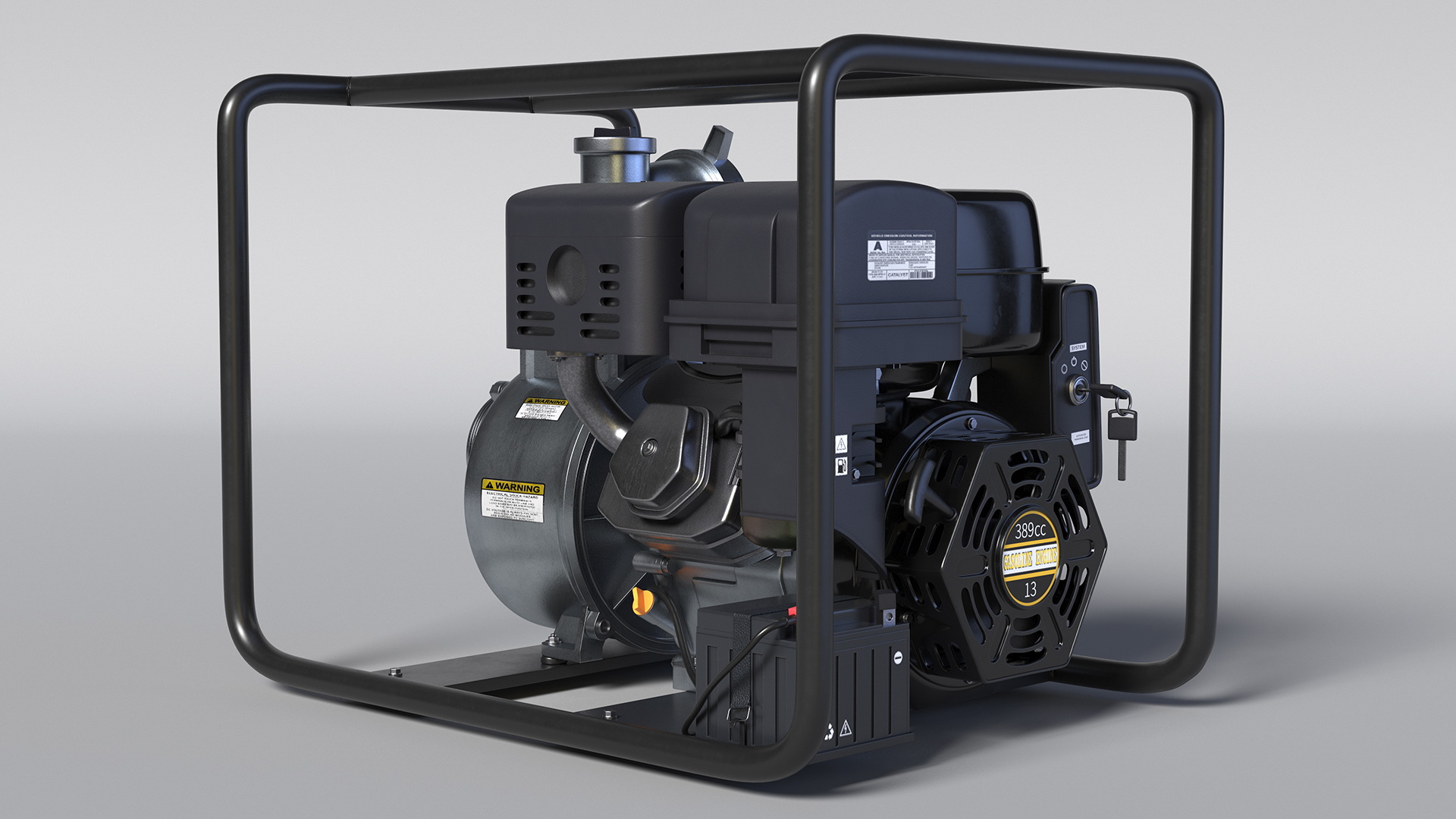 3D model Thornado Petrol Water Transfer Pump