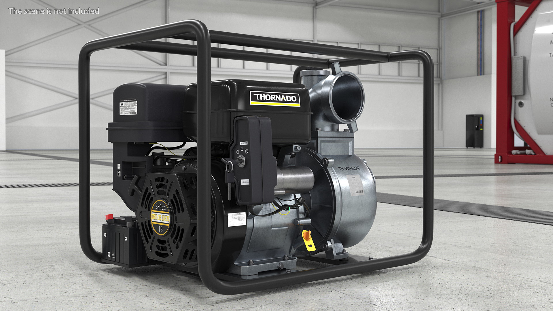 3D model Thornado Petrol Water Transfer Pump
