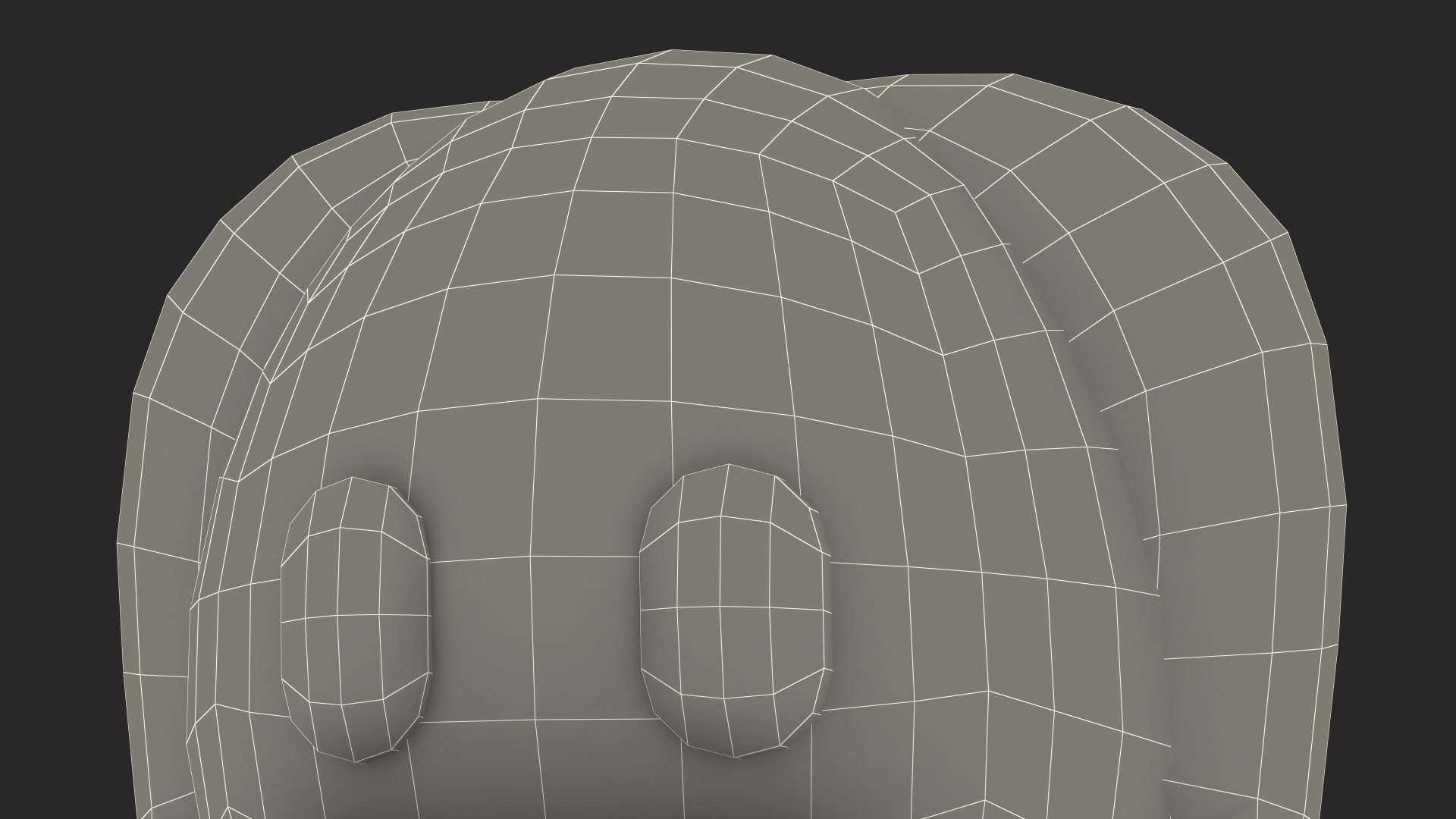 Dog Face Emoji 3D model