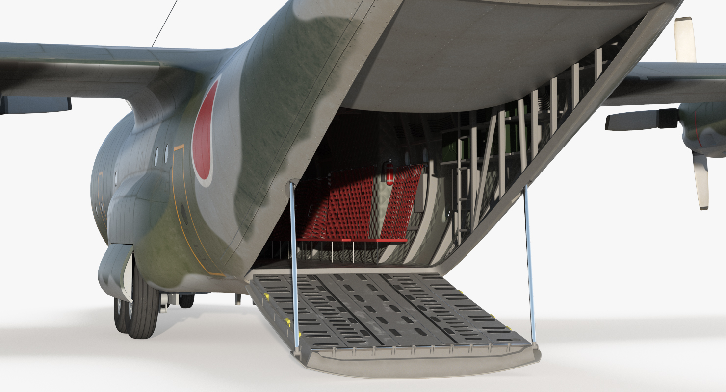 3D Lockheed C 130H Hercules L 382 Japan Air Force
