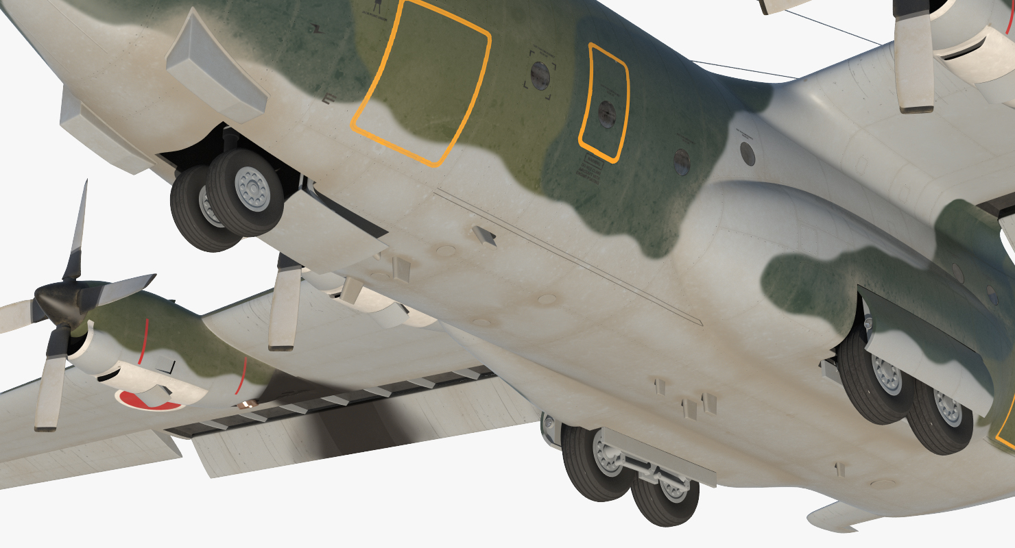 3D Lockheed C 130H Hercules L 382 Japan Air Force