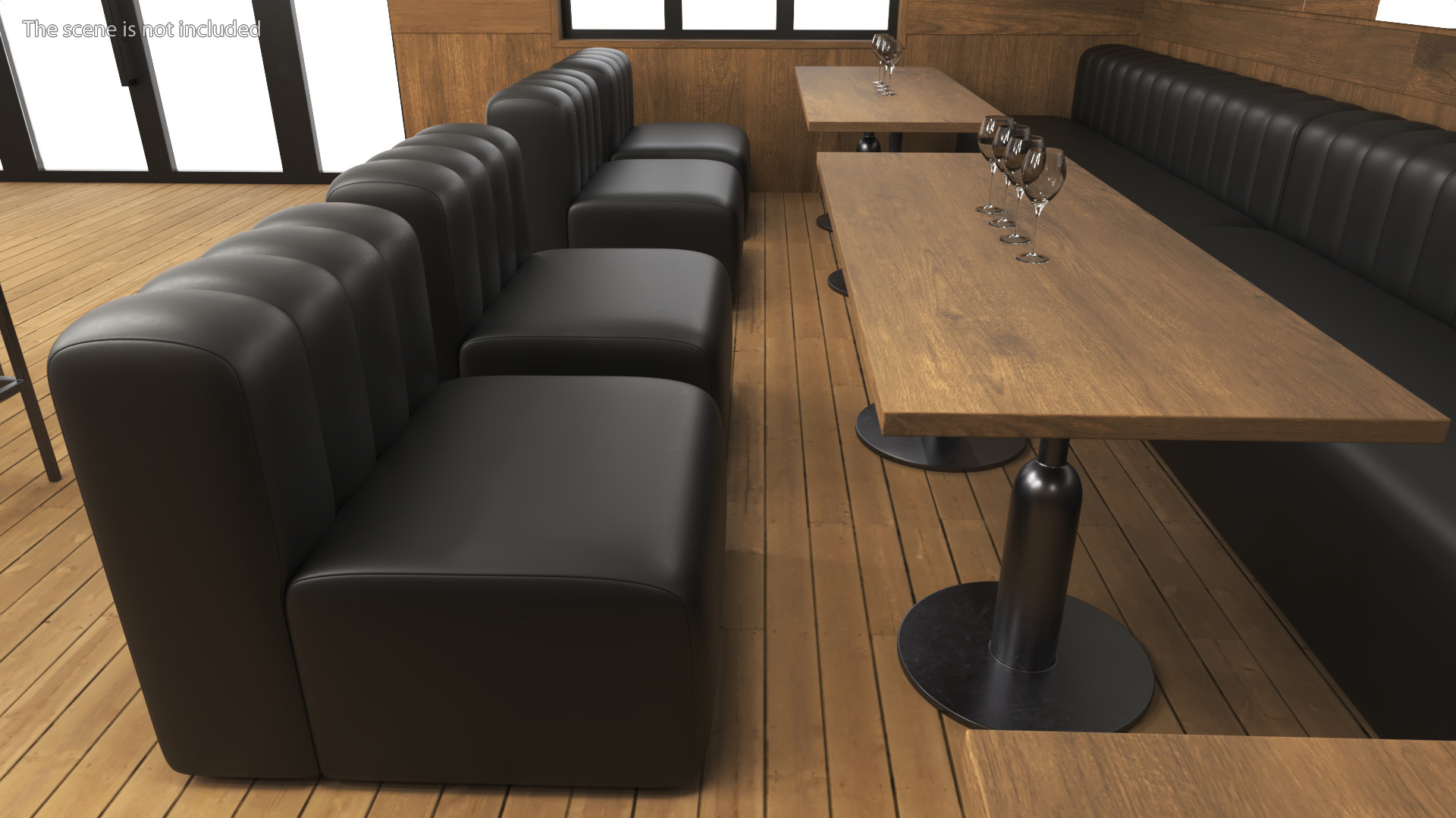 Leather Sofa 3D