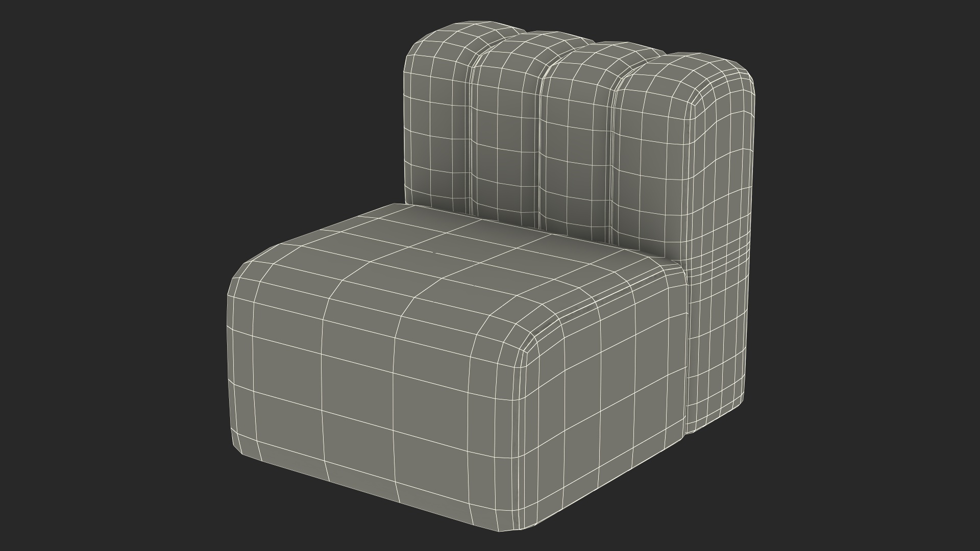 Leather Sofa 3D