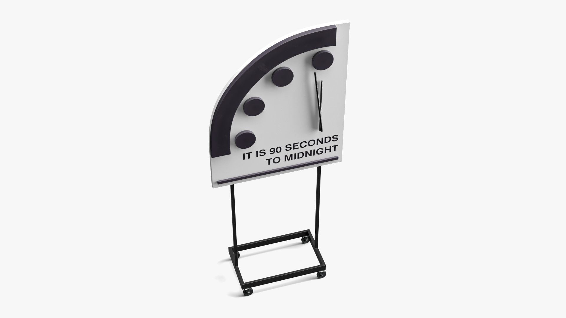 Doomsday Clock 3D model