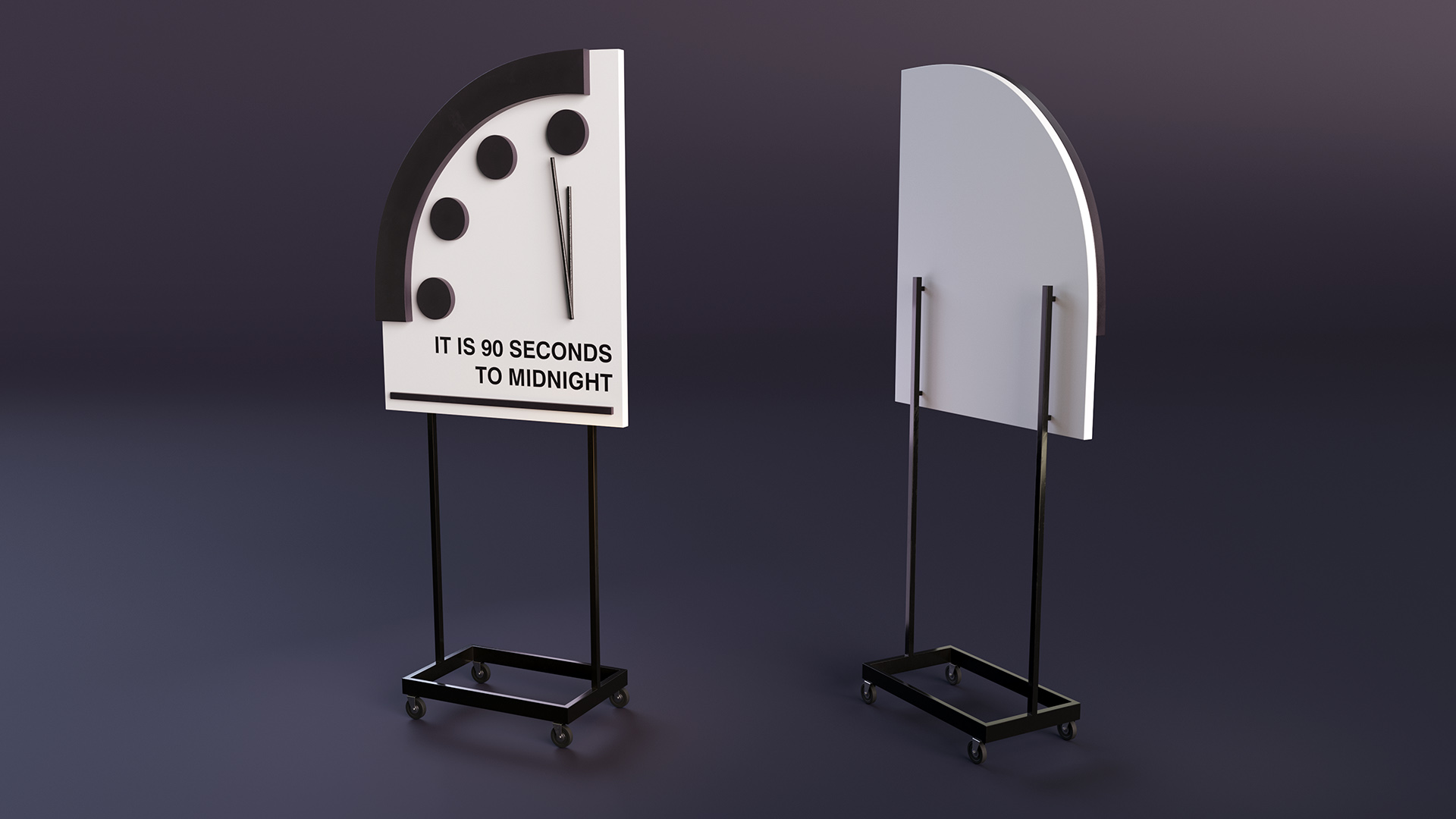 Doomsday Clock 3D model