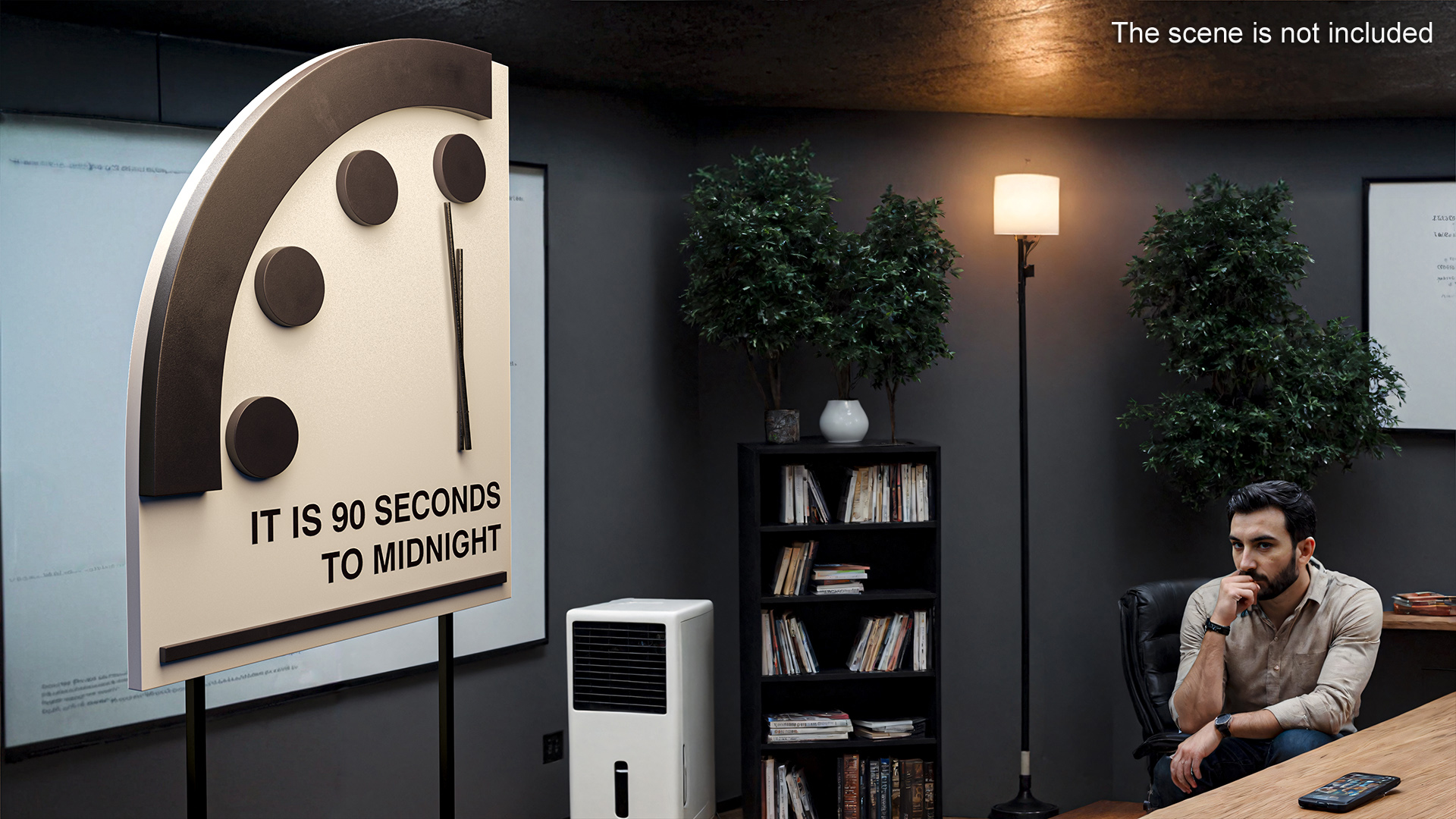 Doomsday Clock 3D model