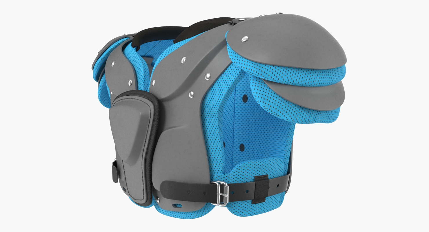 3D model Football Shoulder Pads Generic