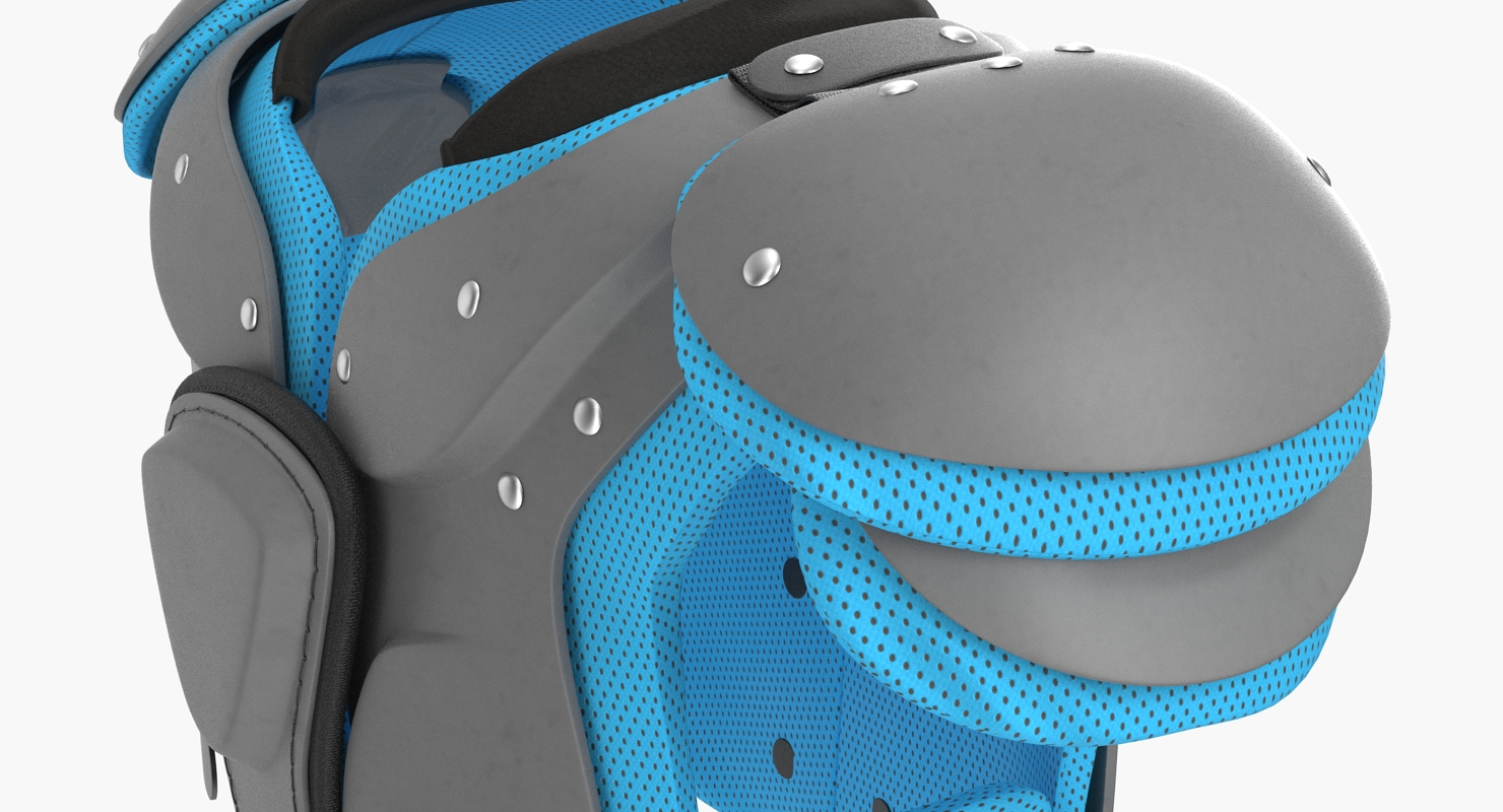 3D model Football Shoulder Pads Generic
