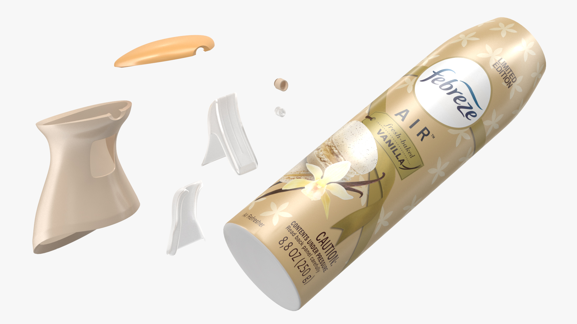 3D Air Freshener Febreze Fresh Baked Vanilla