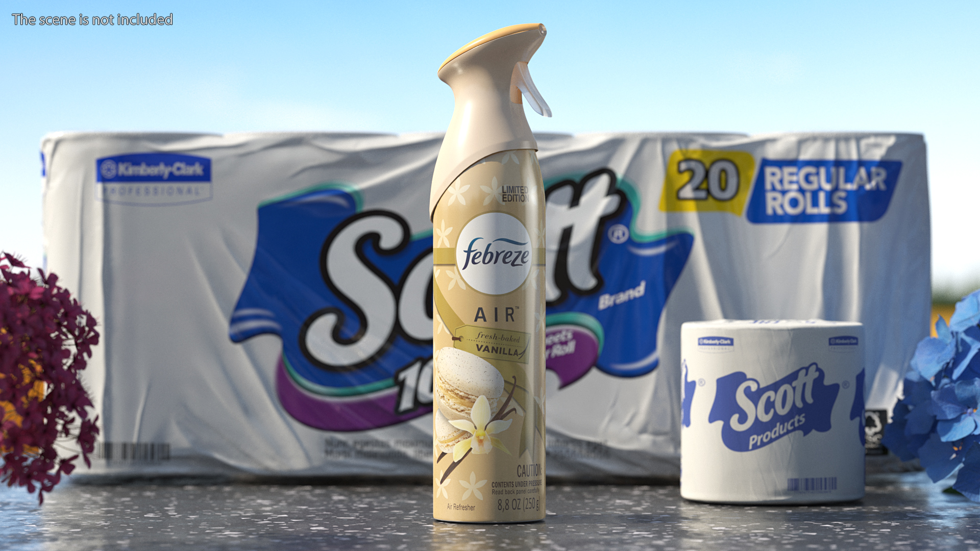 3D Air Freshener Febreze Fresh Baked Vanilla