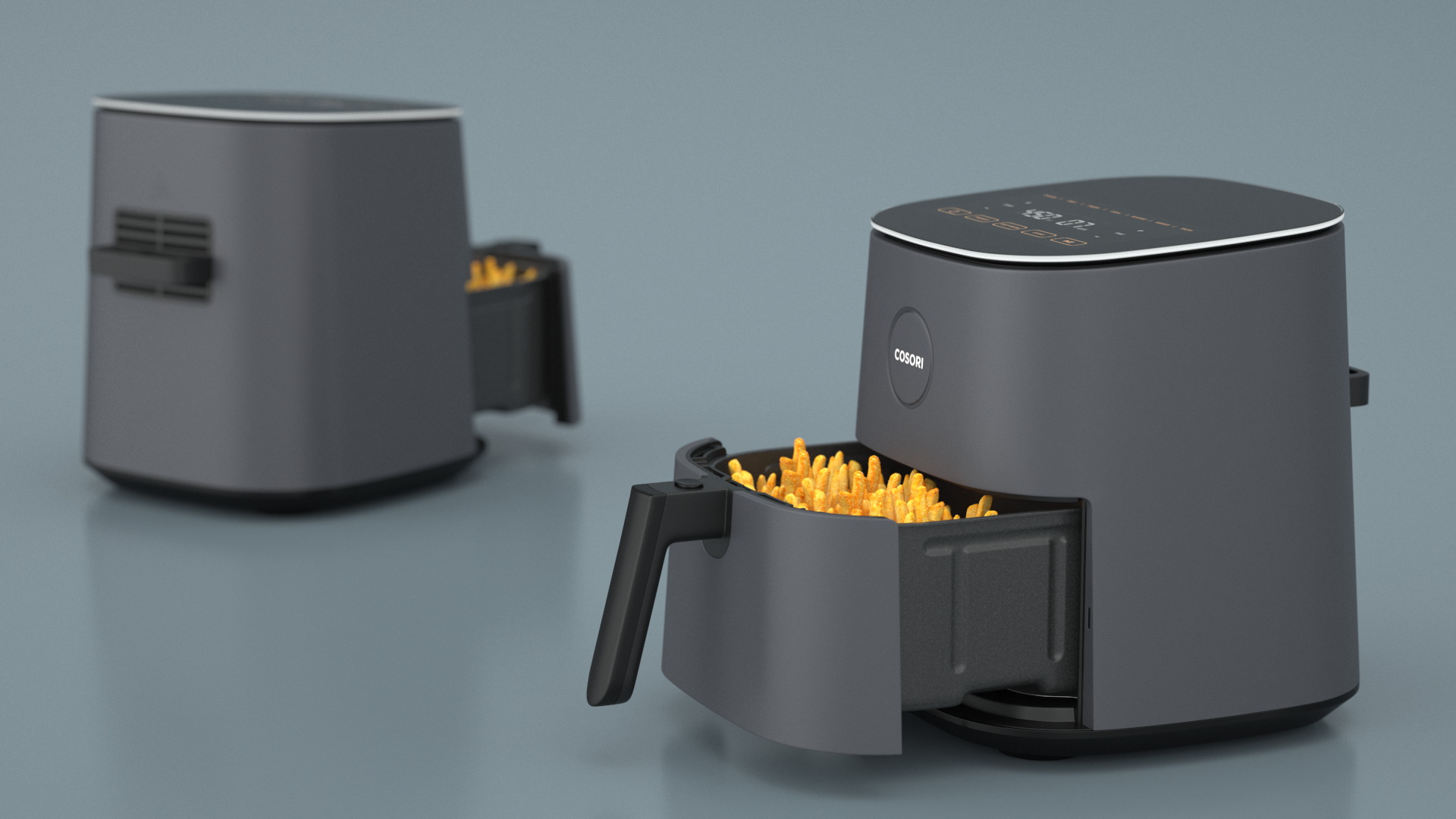 Air Fryer Cosori with French Fries 3D model
