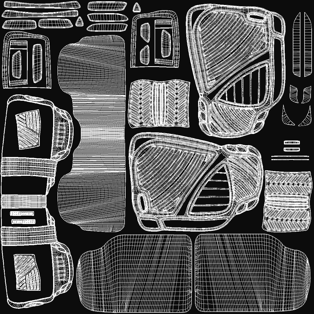 3D All-Season Rubber Car Mats