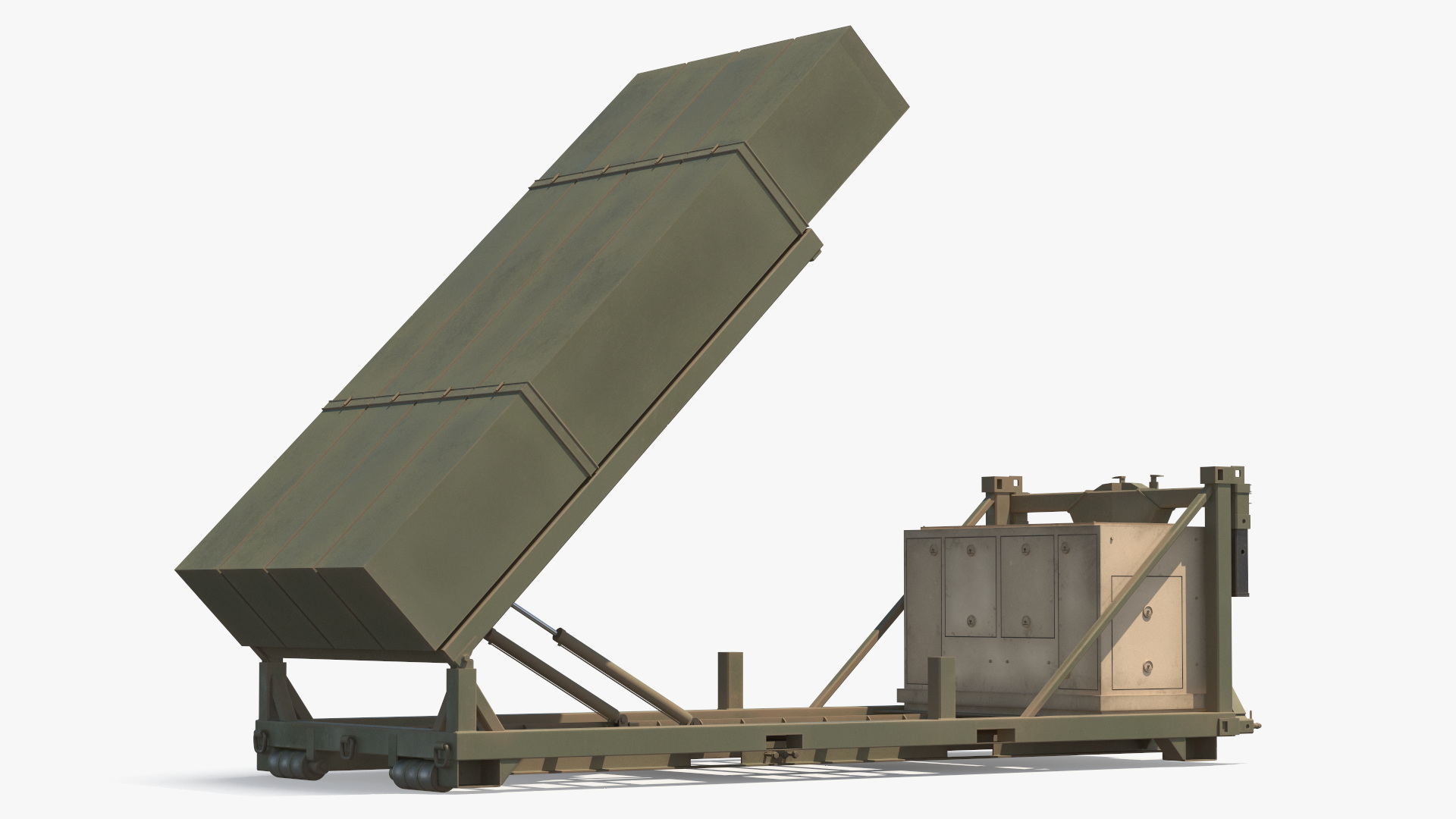 Blackbeard Hypersonic Missile Launcher with Castelion Missiles Rigged - view 5