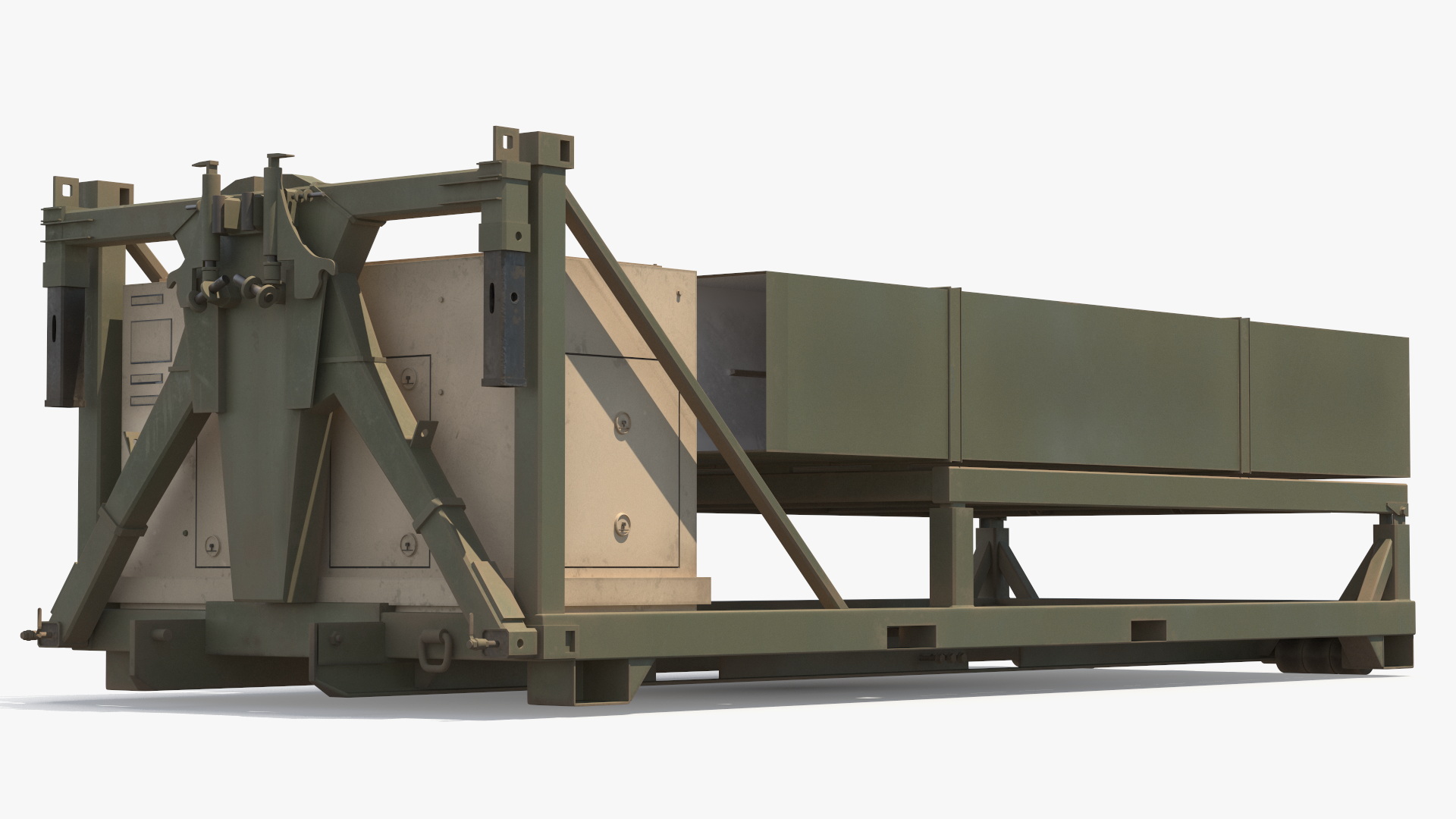 Blackbeard Hypersonic Missile Launcher with Castelion Missiles Rigged - view 8
