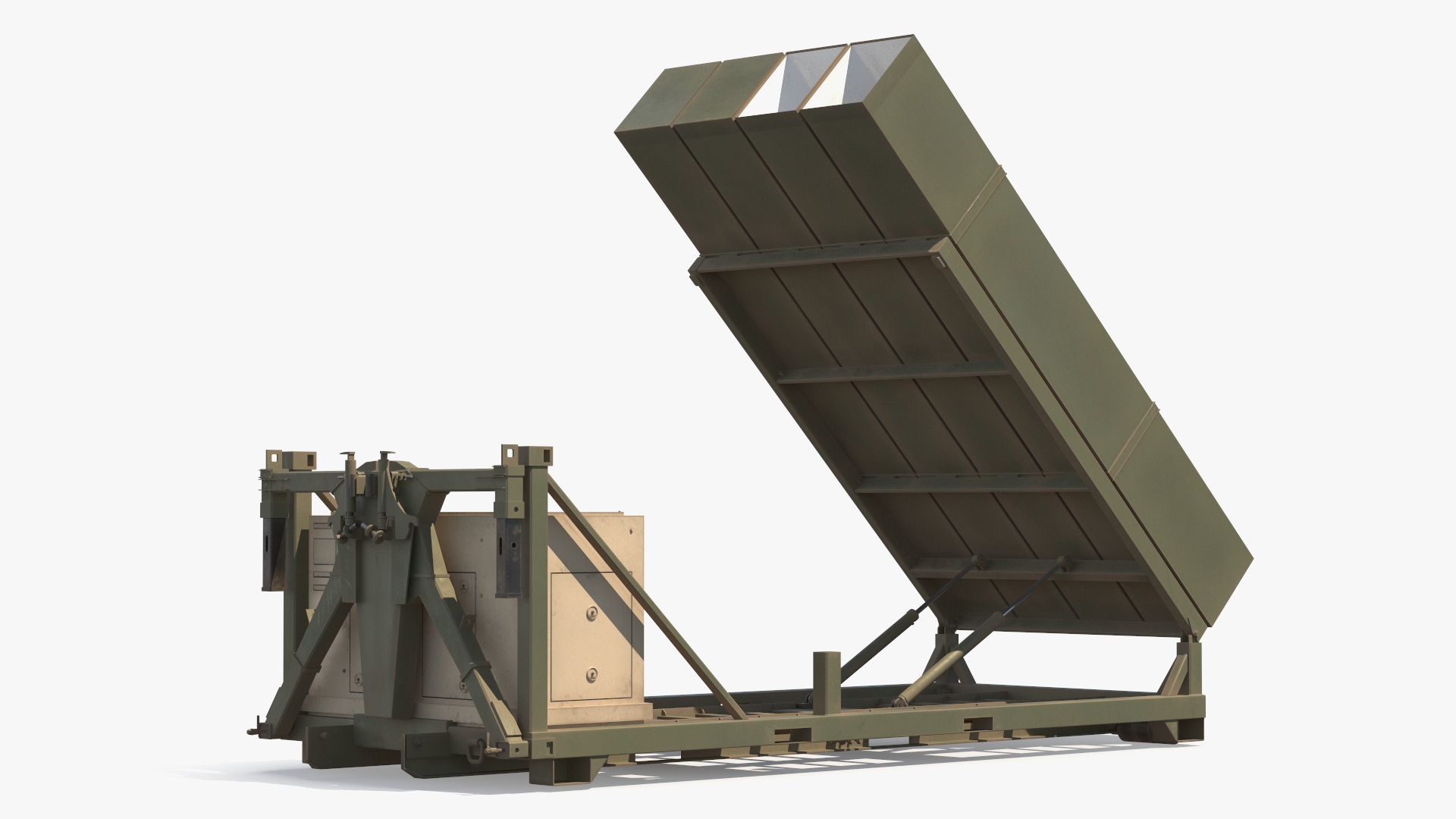 Blackbeard Hypersonic Missile Launcher with Castelion Missiles Rigged - view 2