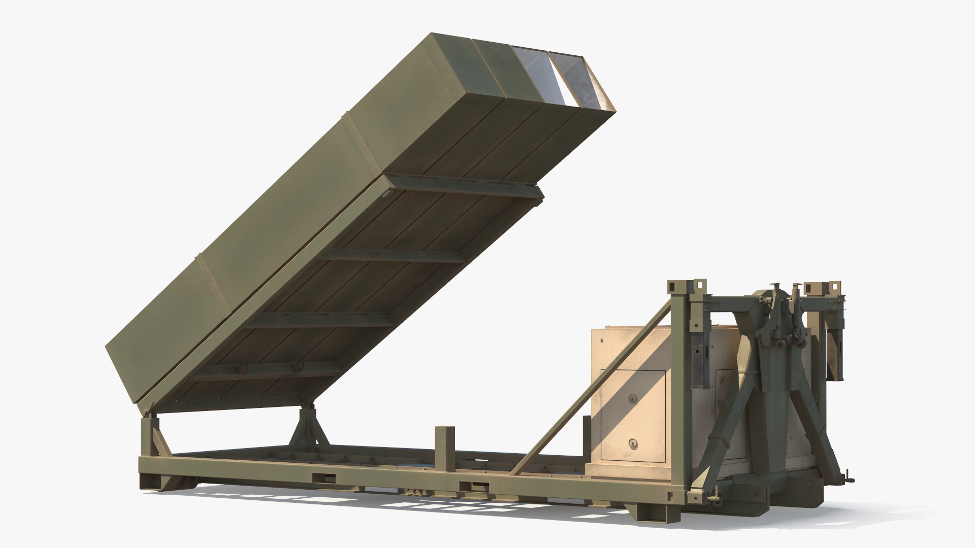 Blackbeard Hypersonic Missile Launcher with Castelion Missiles Rigged - view 4