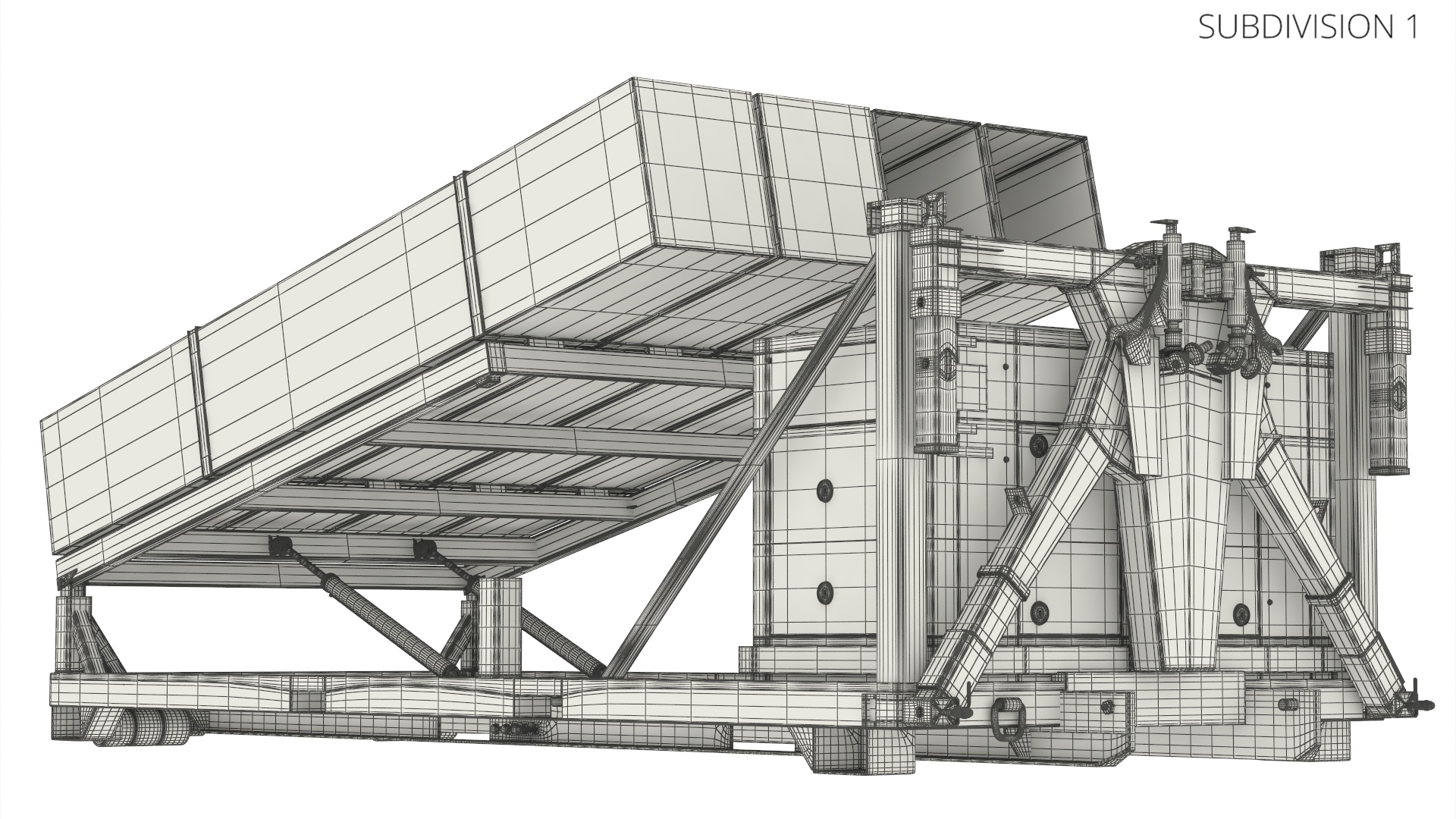 Blackbeard Hypersonic Missile Launcher with Castelion Missiles Rigged - view 12