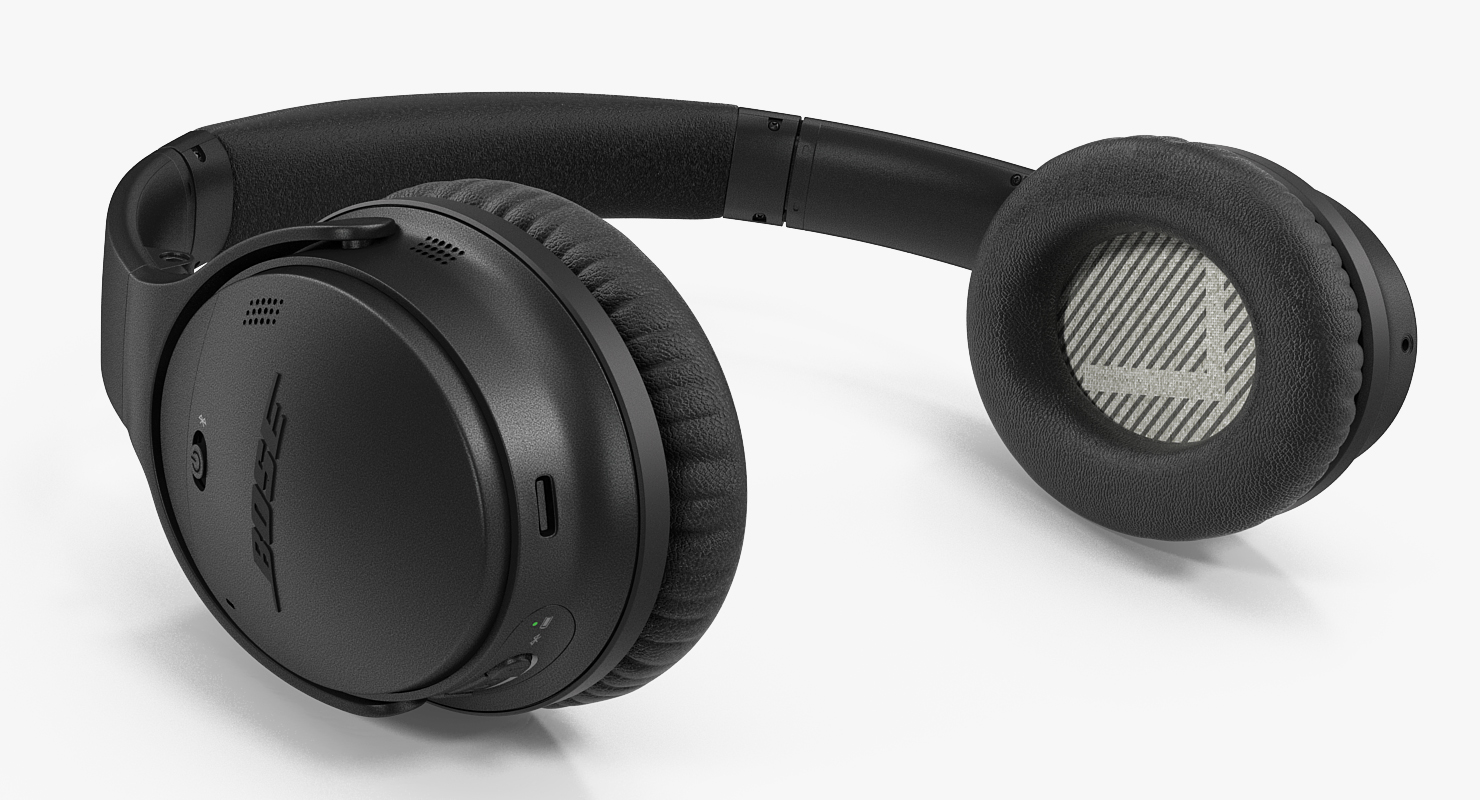 Bose Quiet Comfort Wireless Headphones Black 3D model