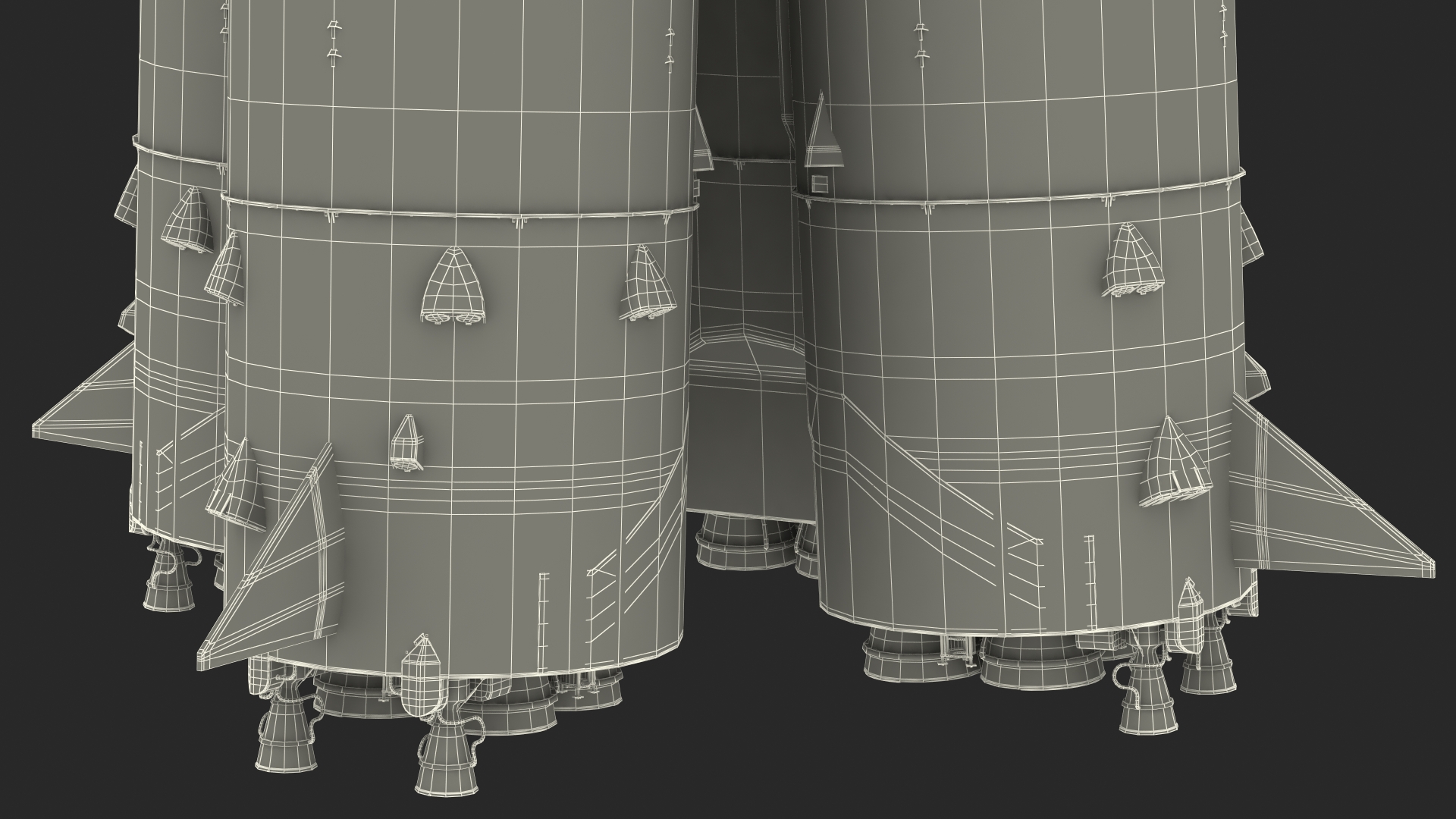 Soyuz 2 Rocket Stage 1 3D