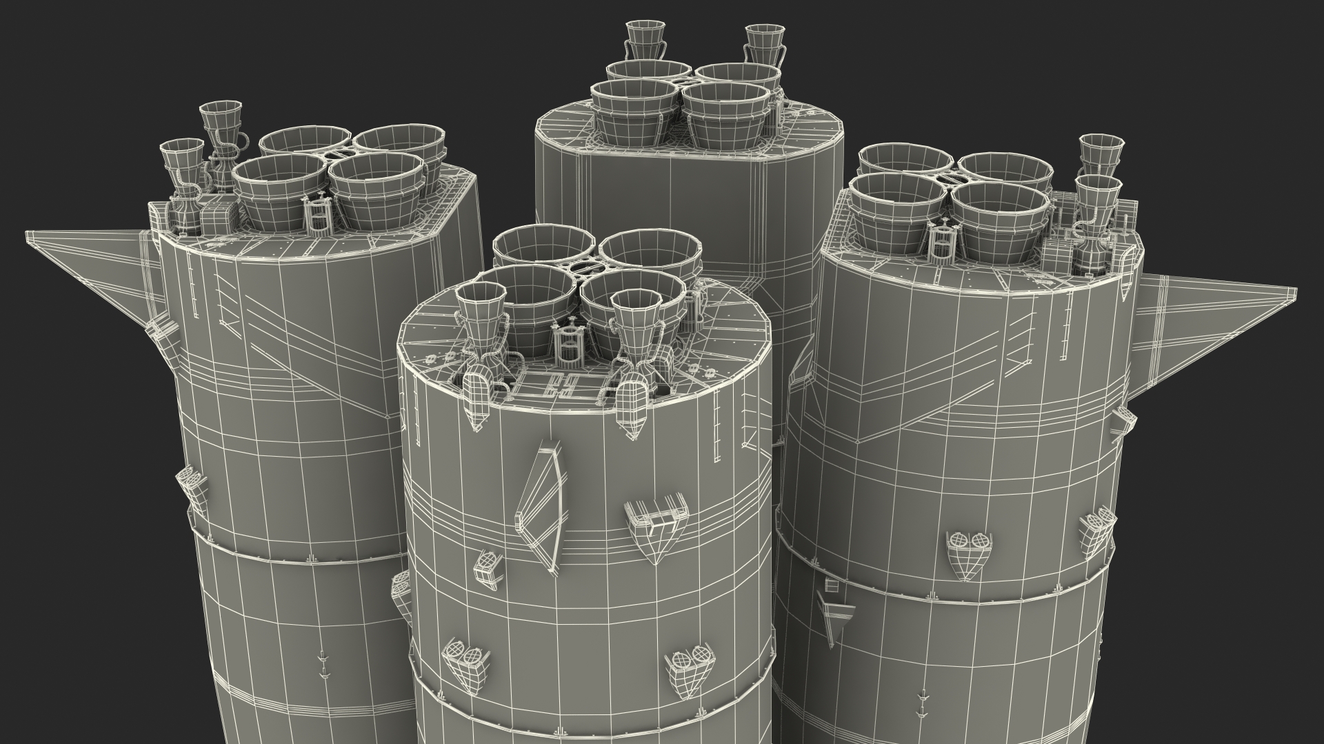Soyuz 2 Rocket Stage 1 3D