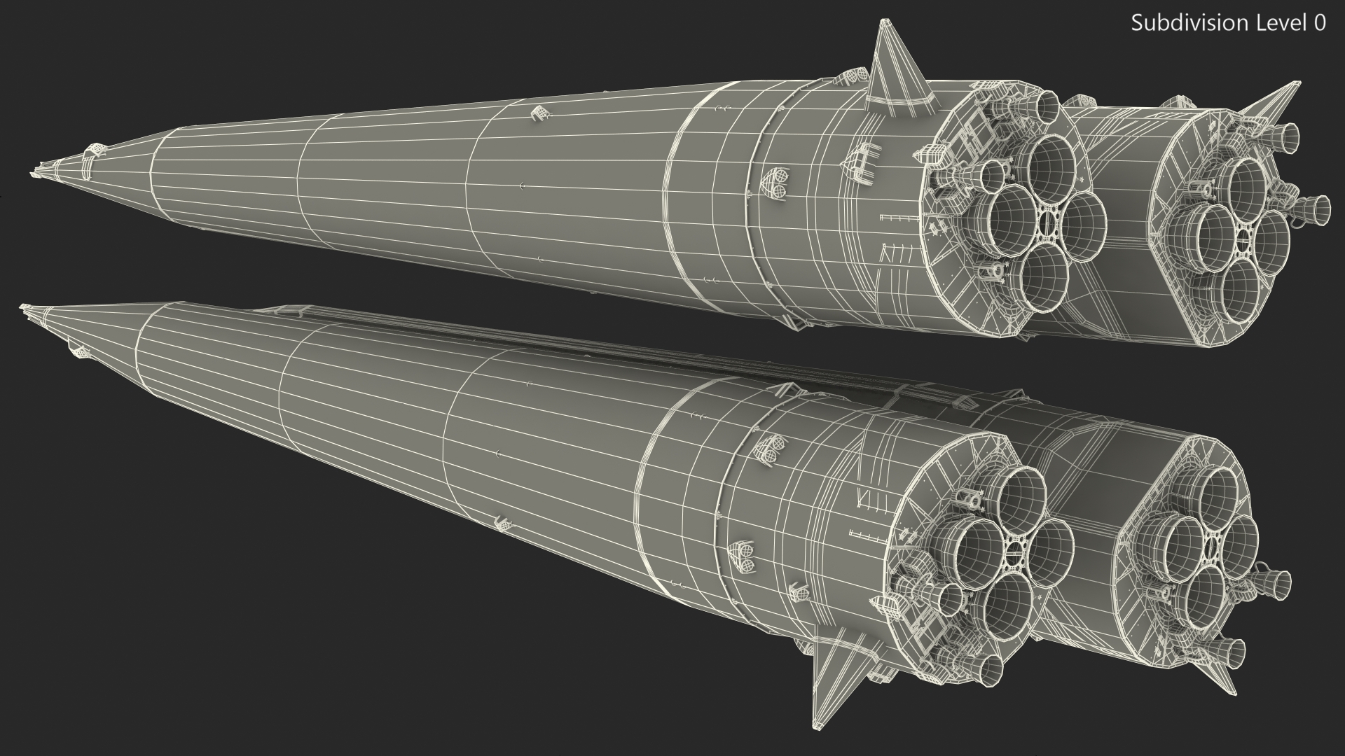 Soyuz 2 Rocket Stage 1 3D