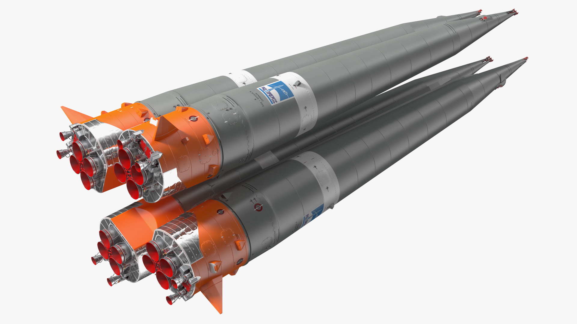 Soyuz 2 Rocket Stage 1 3D