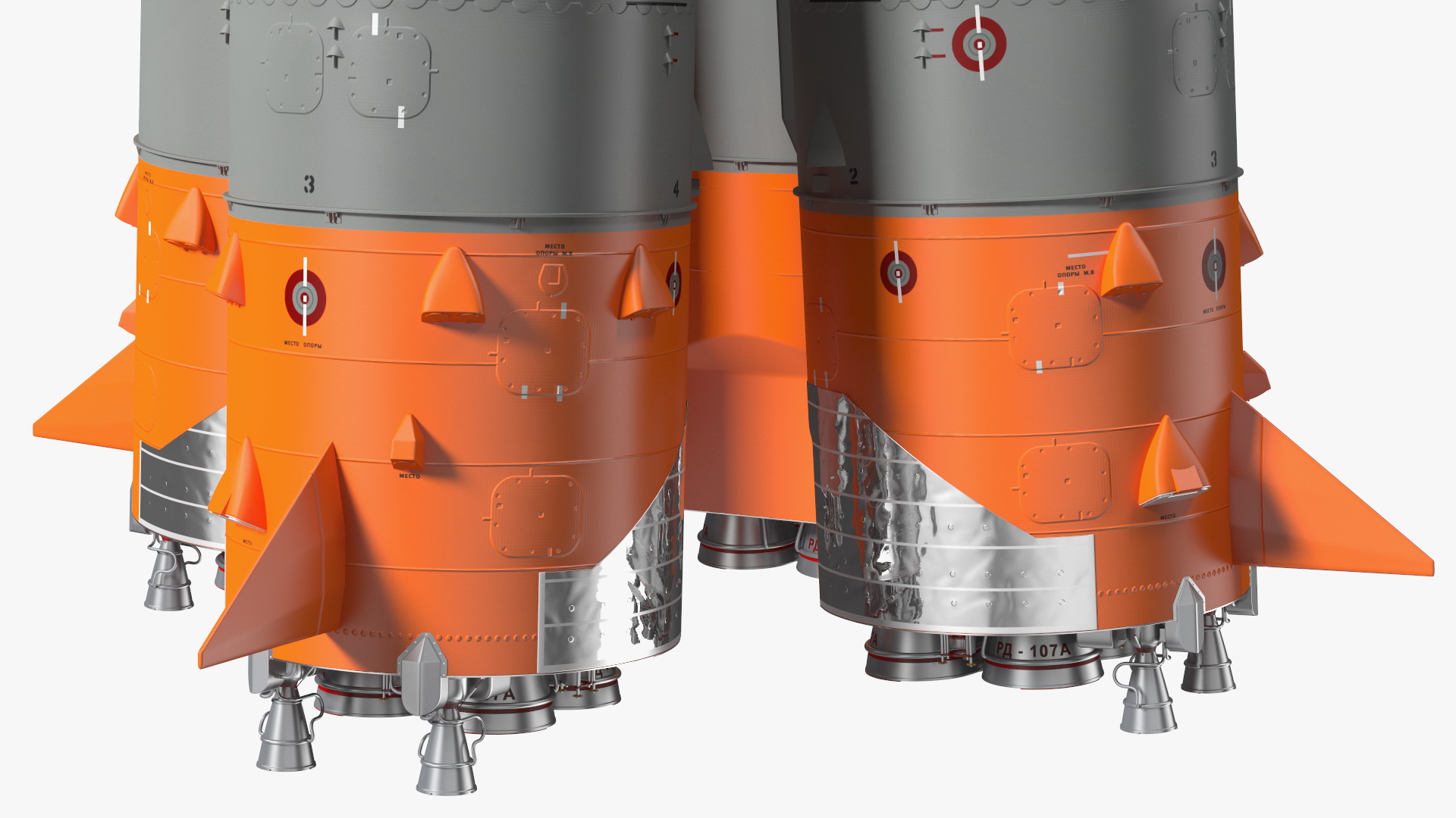 Soyuz 2 Rocket Stage 1 3D