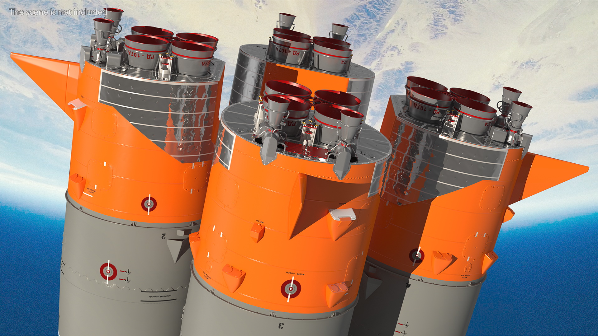 Soyuz 2 Rocket Stage 1 3D