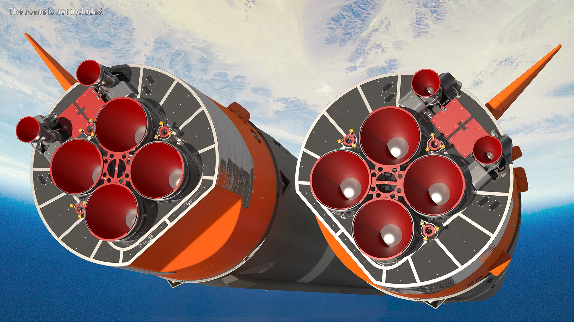 Soyuz 2 Rocket Stage 1 3D